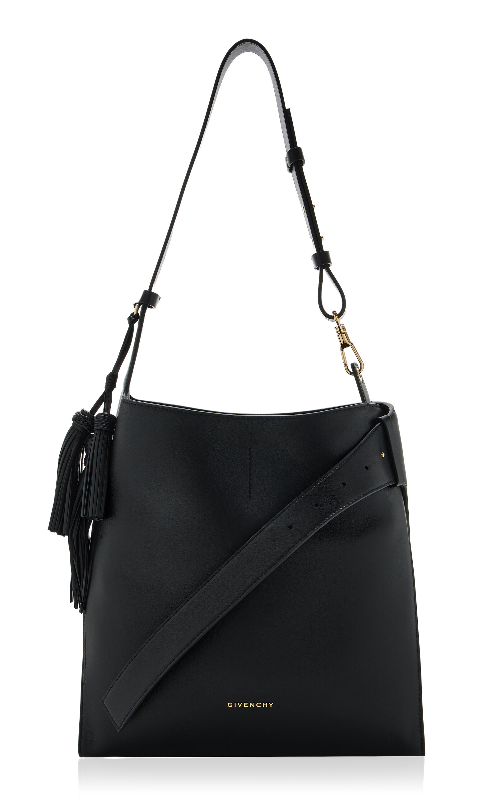 Givenchy Medium Belted Leather Hobo Bag