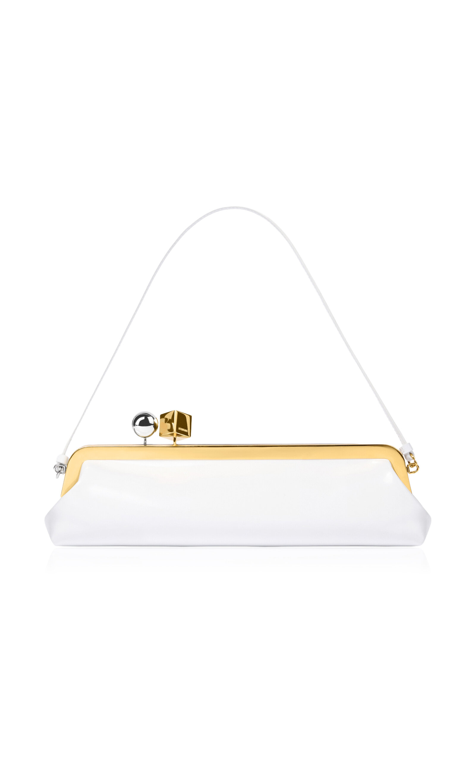 Jacquemus The Salon Leather Clutch - Women's Bags