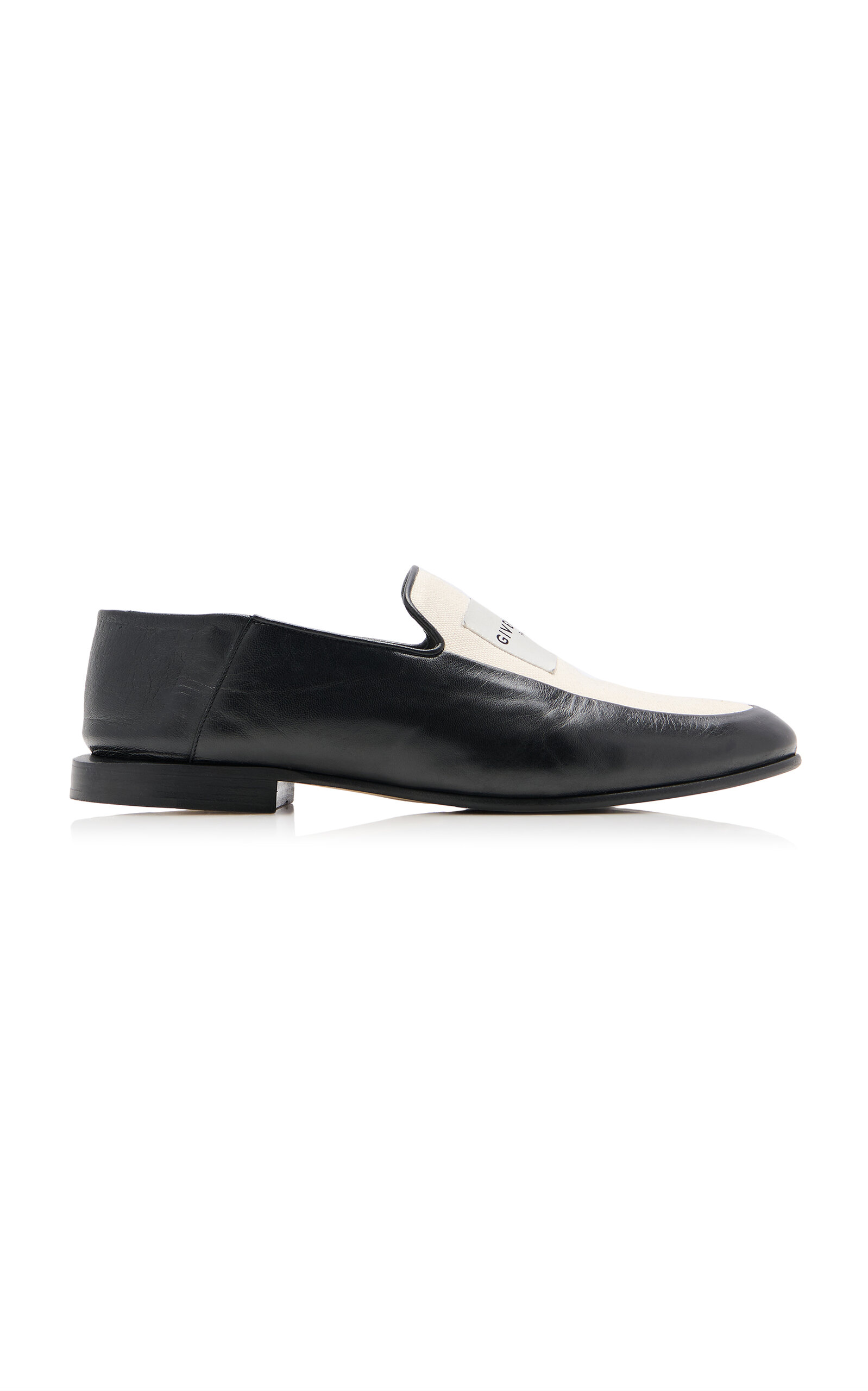 Givenchy - Collapsable Canvas Loafers - Black - IT 37 - Moda Operandi