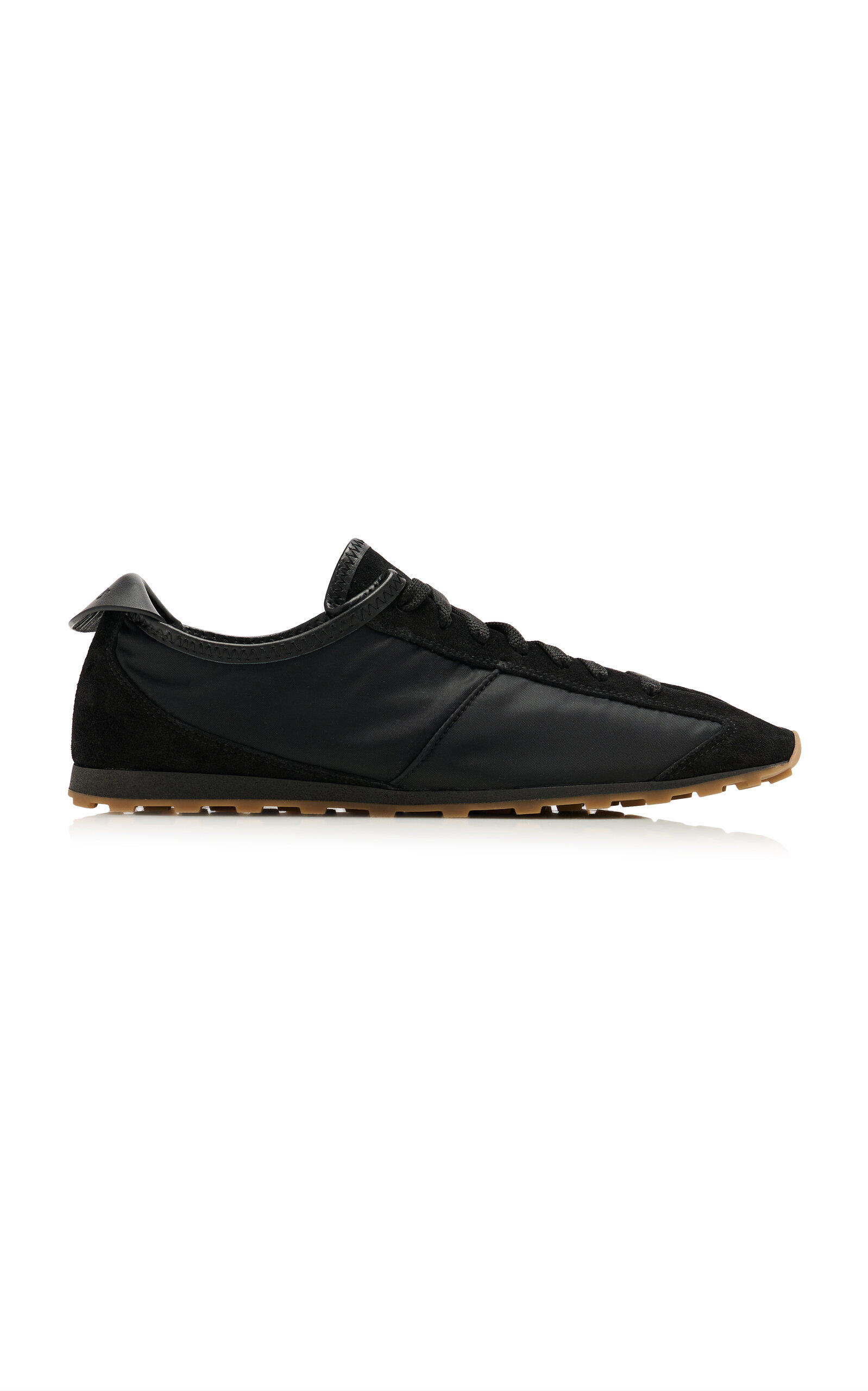 Jacquemus The Tennis Suede-trimmed Sneakers