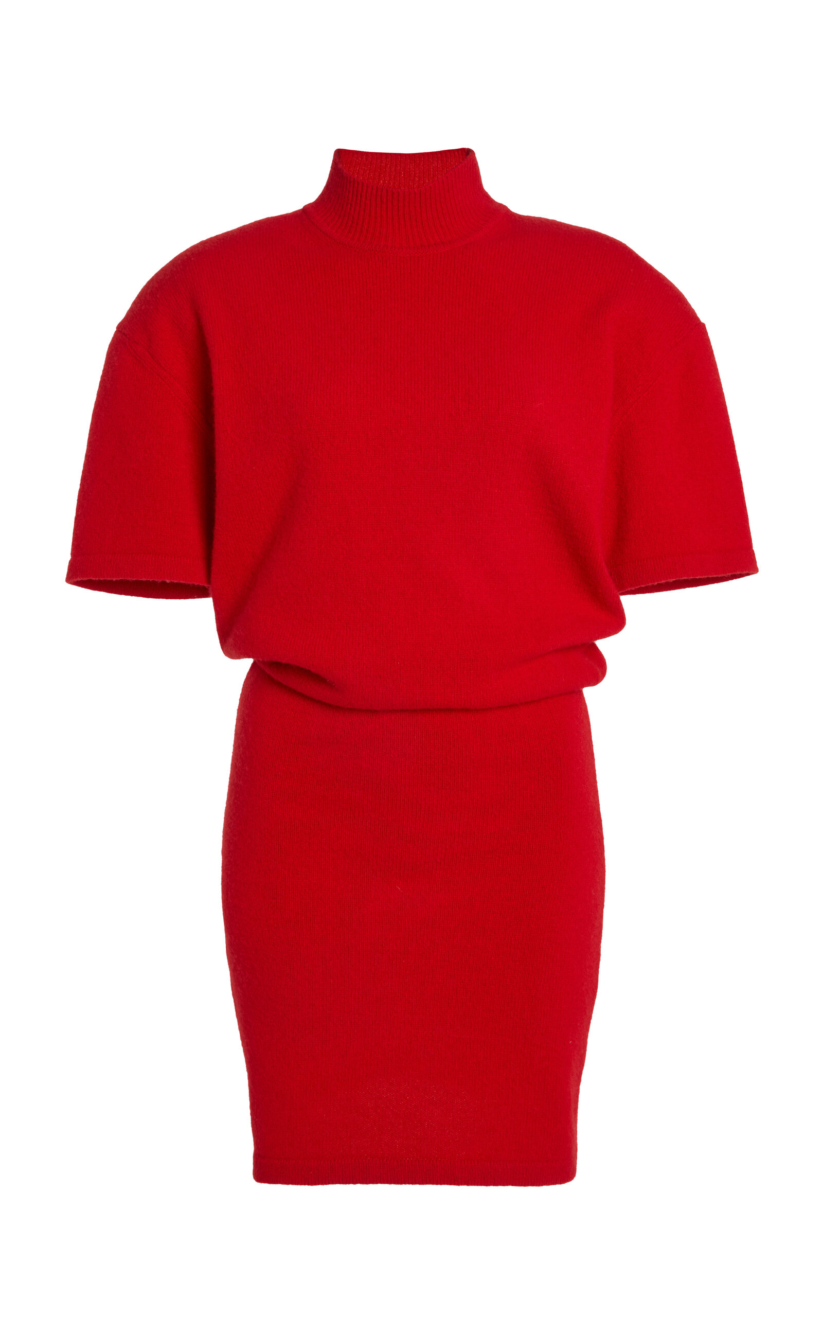 Jacquemus Castagna Wool-Cashmere Mini Dress