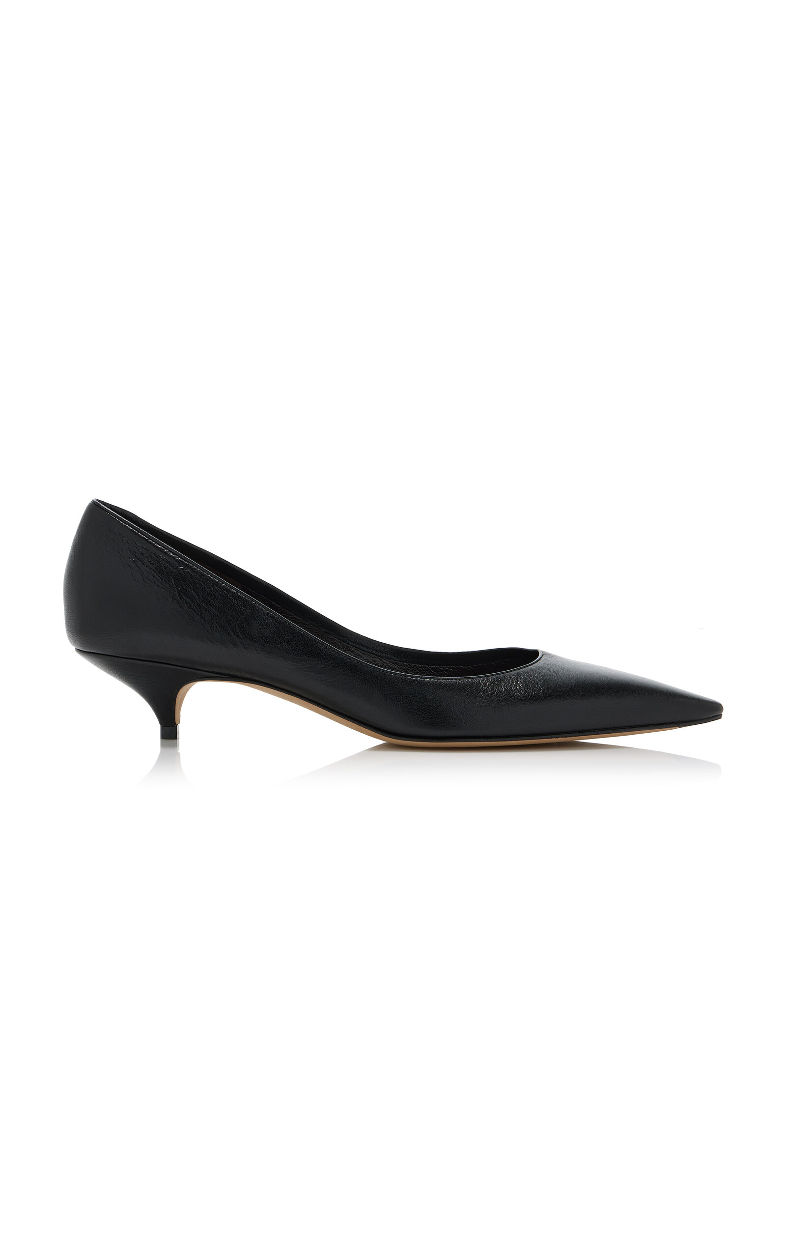 The Row Liisa Leather Pumps - Women's Shoes