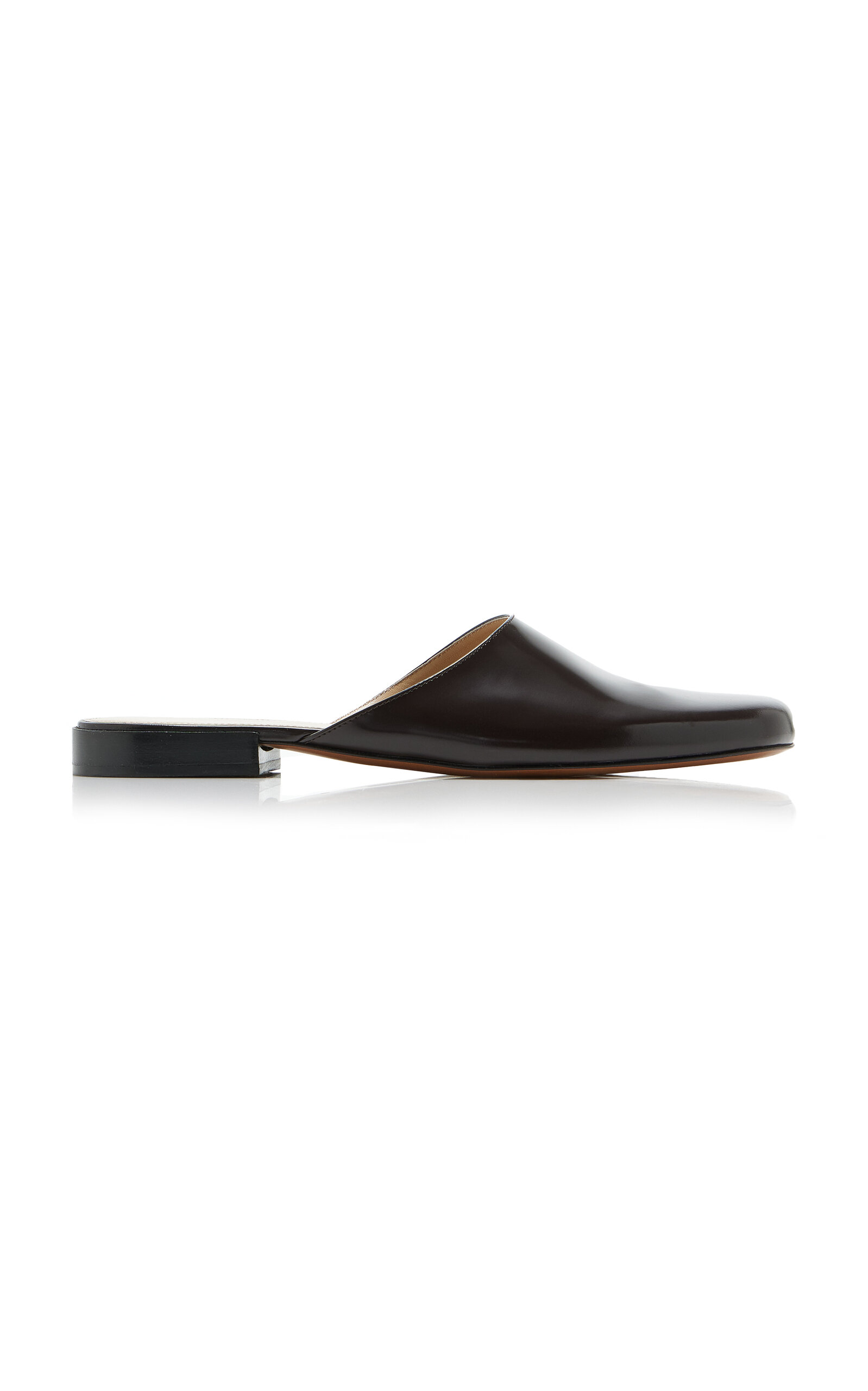 The Row Penelope Leather Mules - Women's Shoes