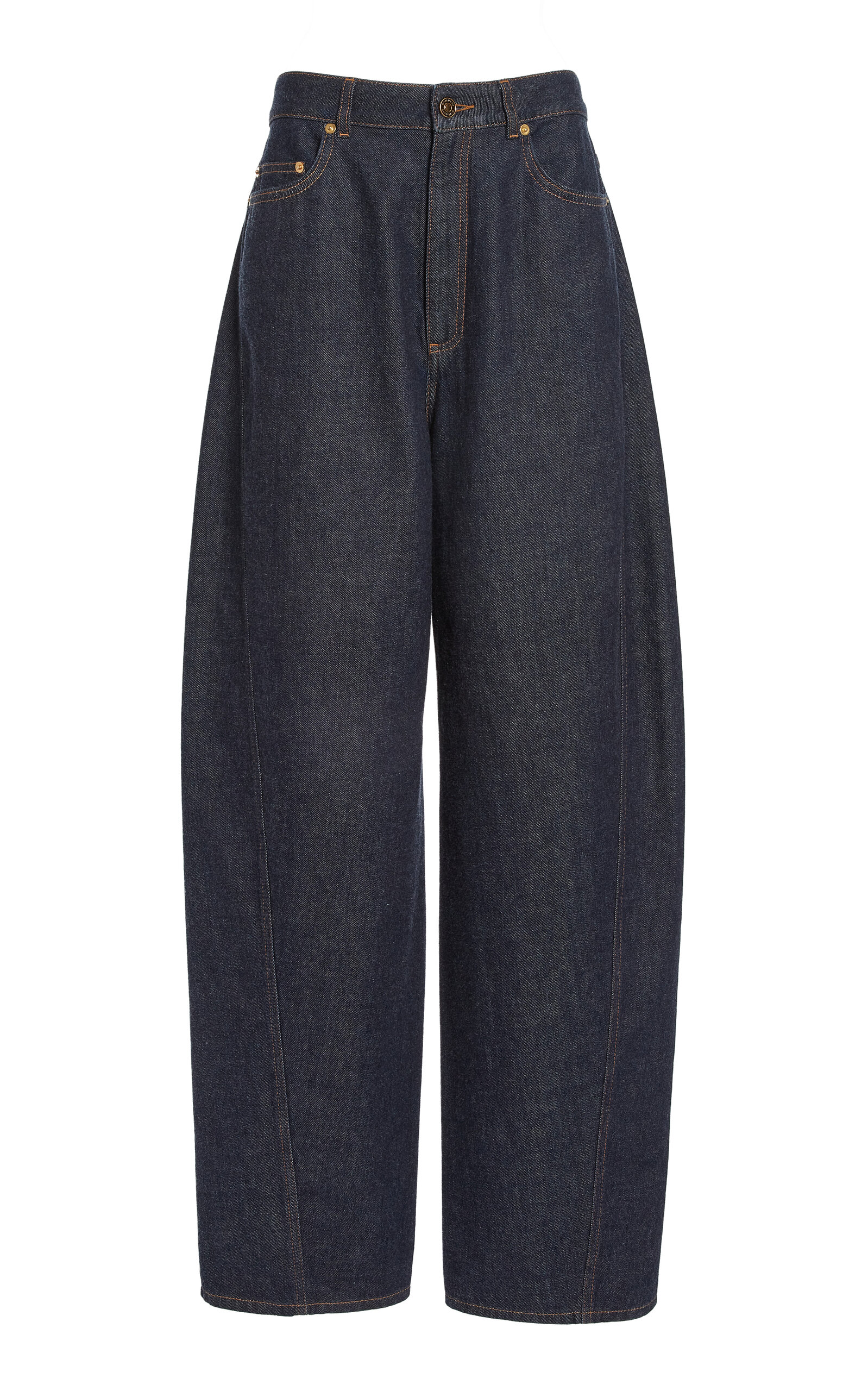 Cocoon High-Rise Wide Leg Jeans