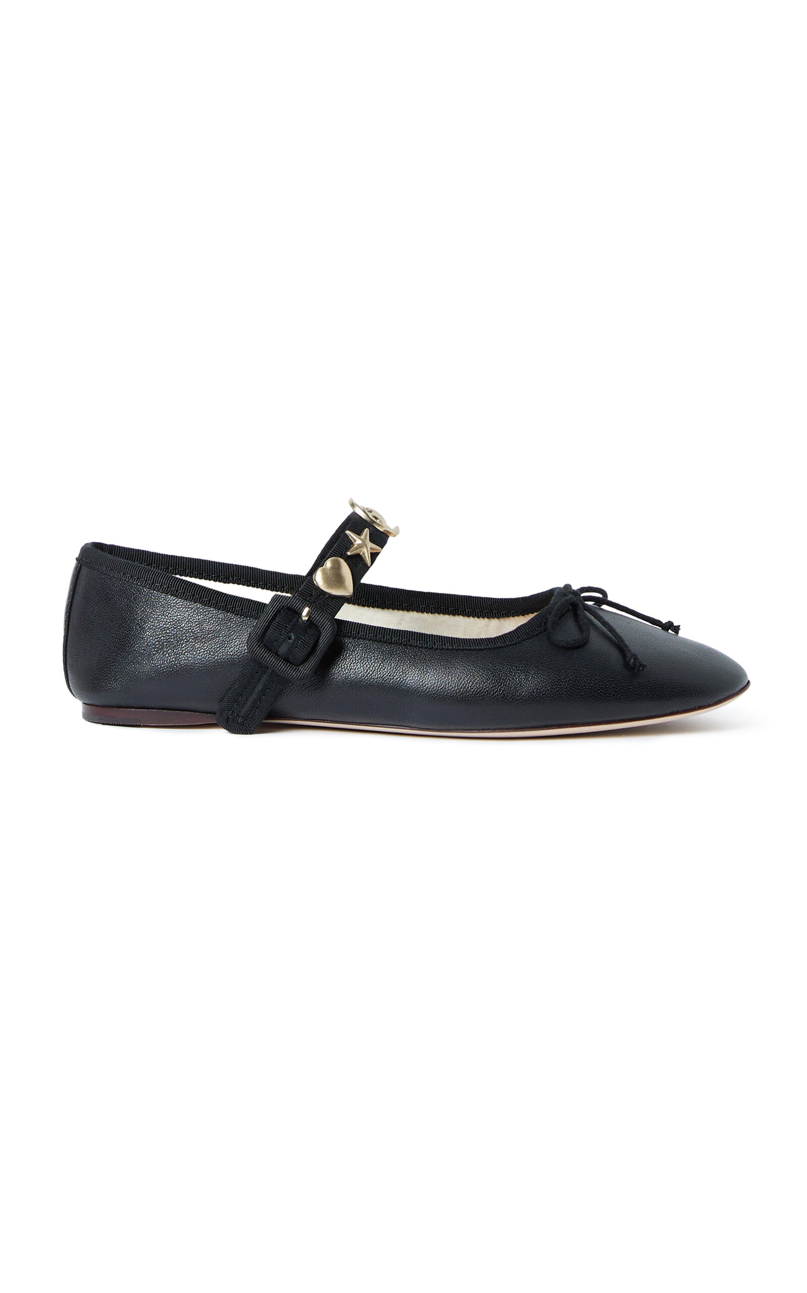 Chiara Leather Mary Jane Flats