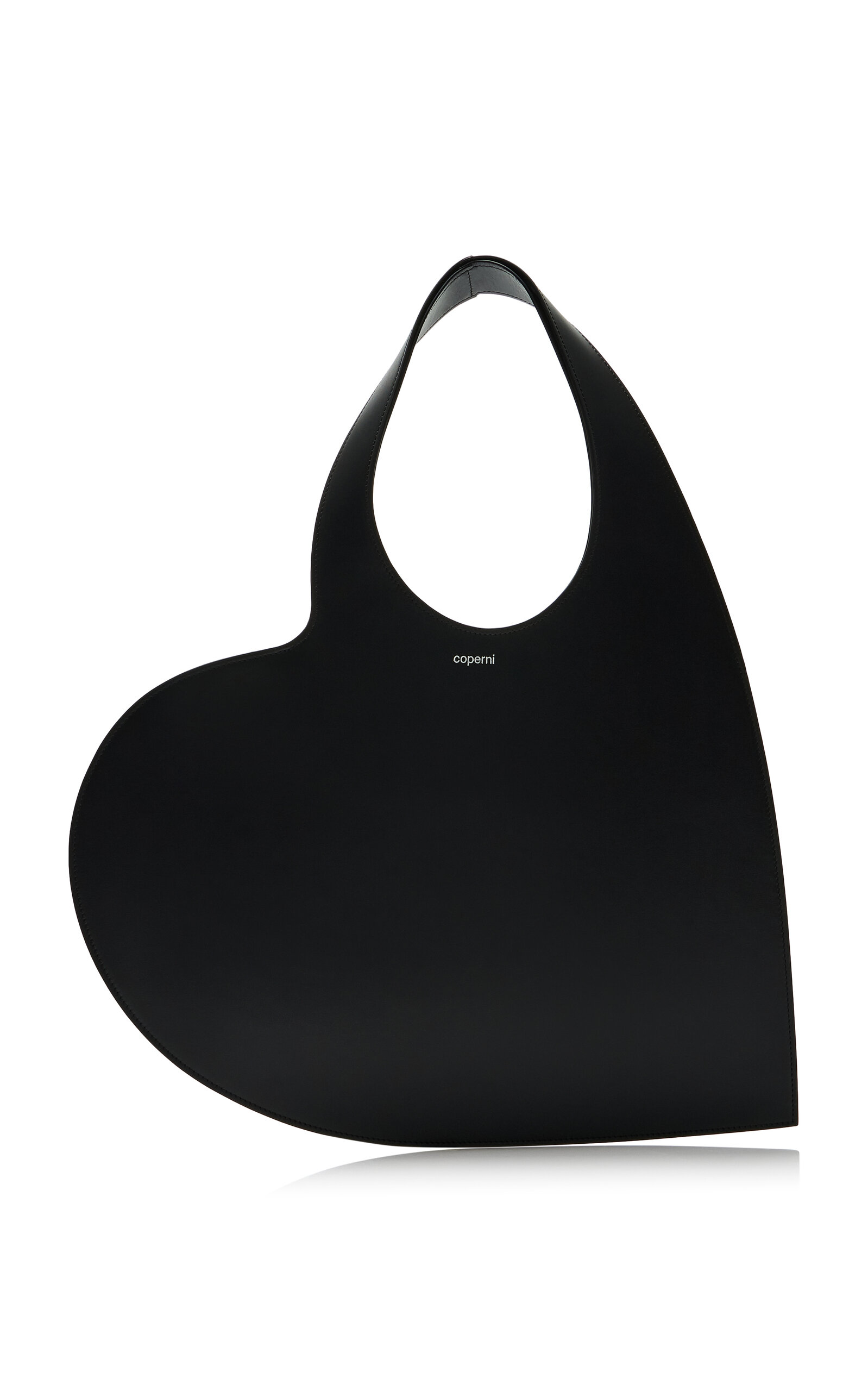 Heart Leather Tote Bag