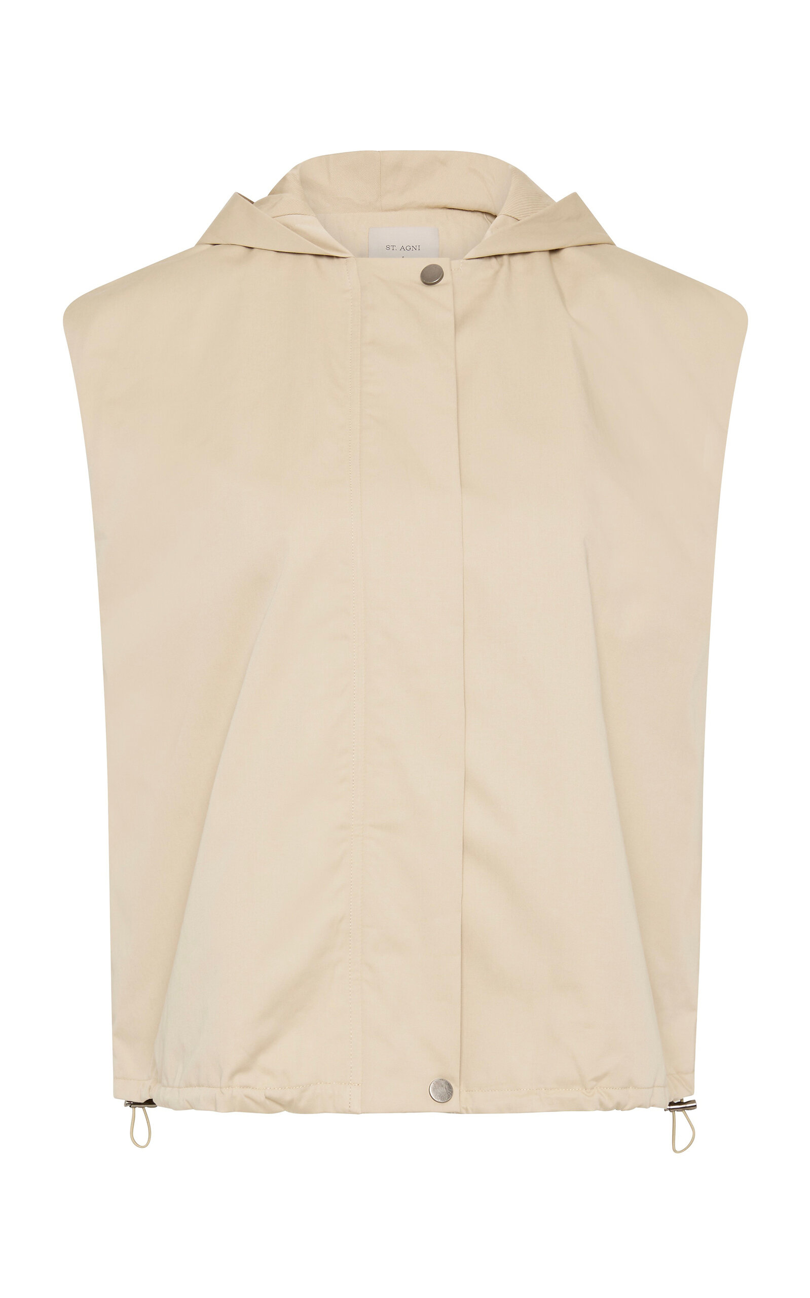 St. Agni Sleeveless Cotton-Blend Parka