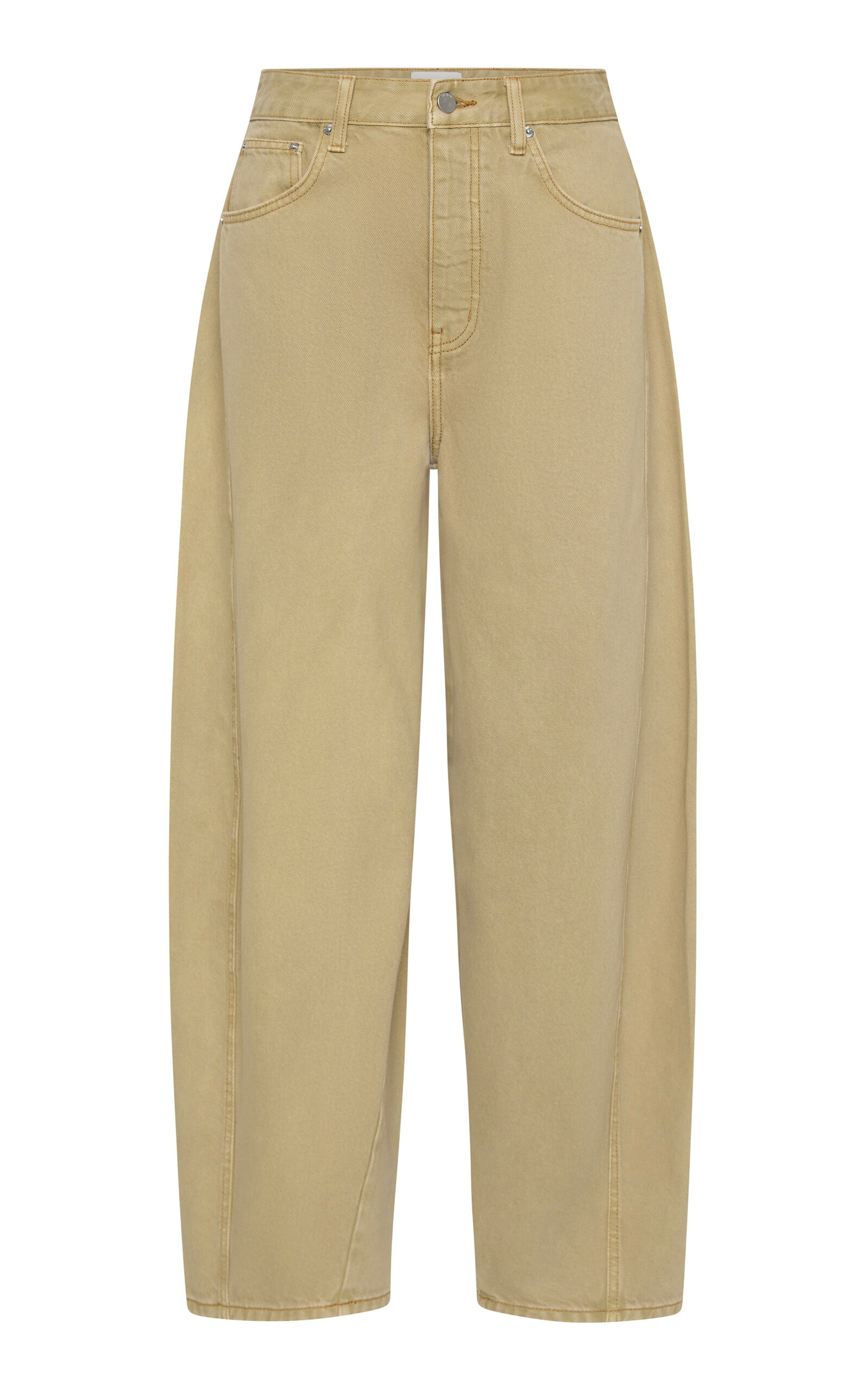 St. Agni Mid-Rise Organic Cotton Balloon Jeans