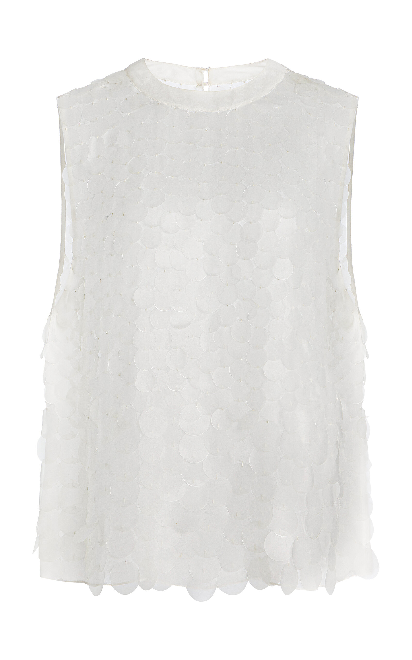 TWP Embellished Top - Clear - XXS - Women's Clothing