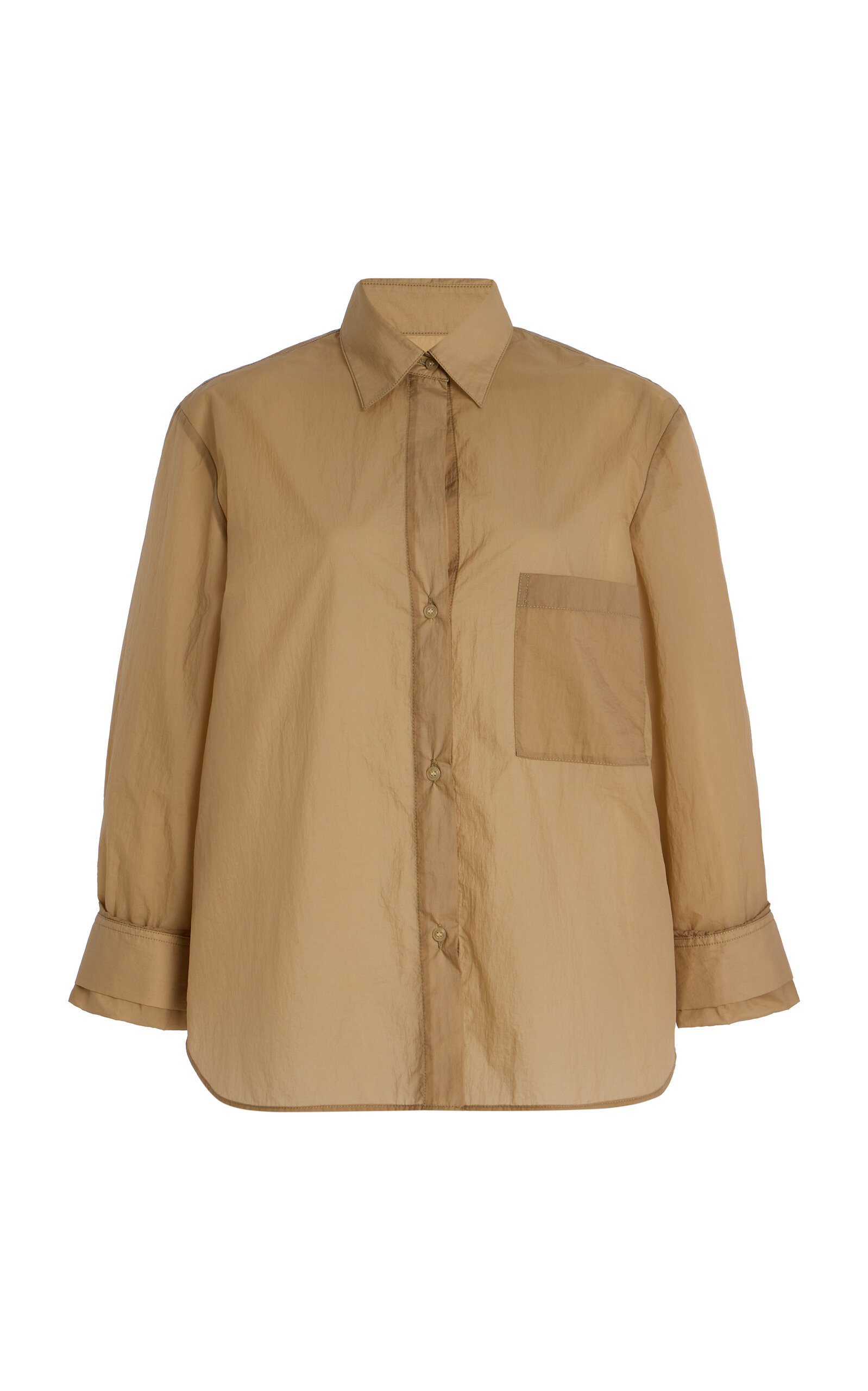 TWP Next Morning Shirt - Khaki - XS/S