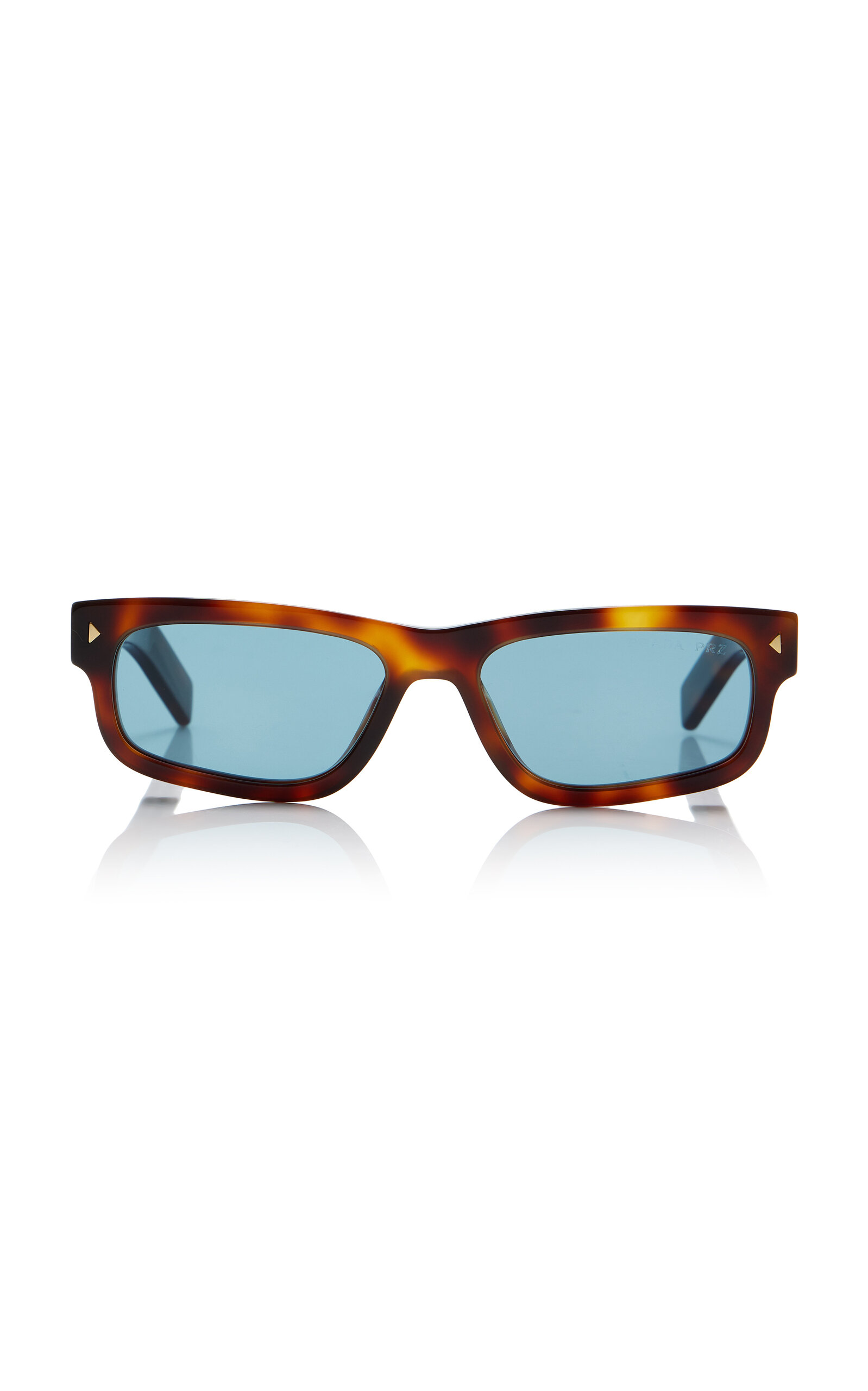 Prada Square-frame Tortoiseshell Acetate Sunglasses In Brown