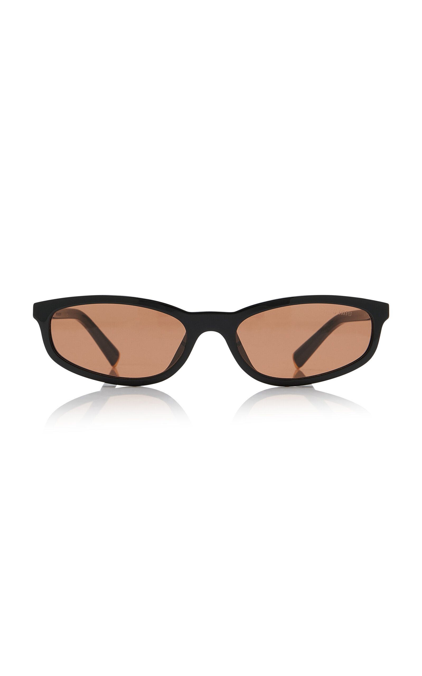 Miu Miu Regard Square-frame Acetate Sunglasses In Brown