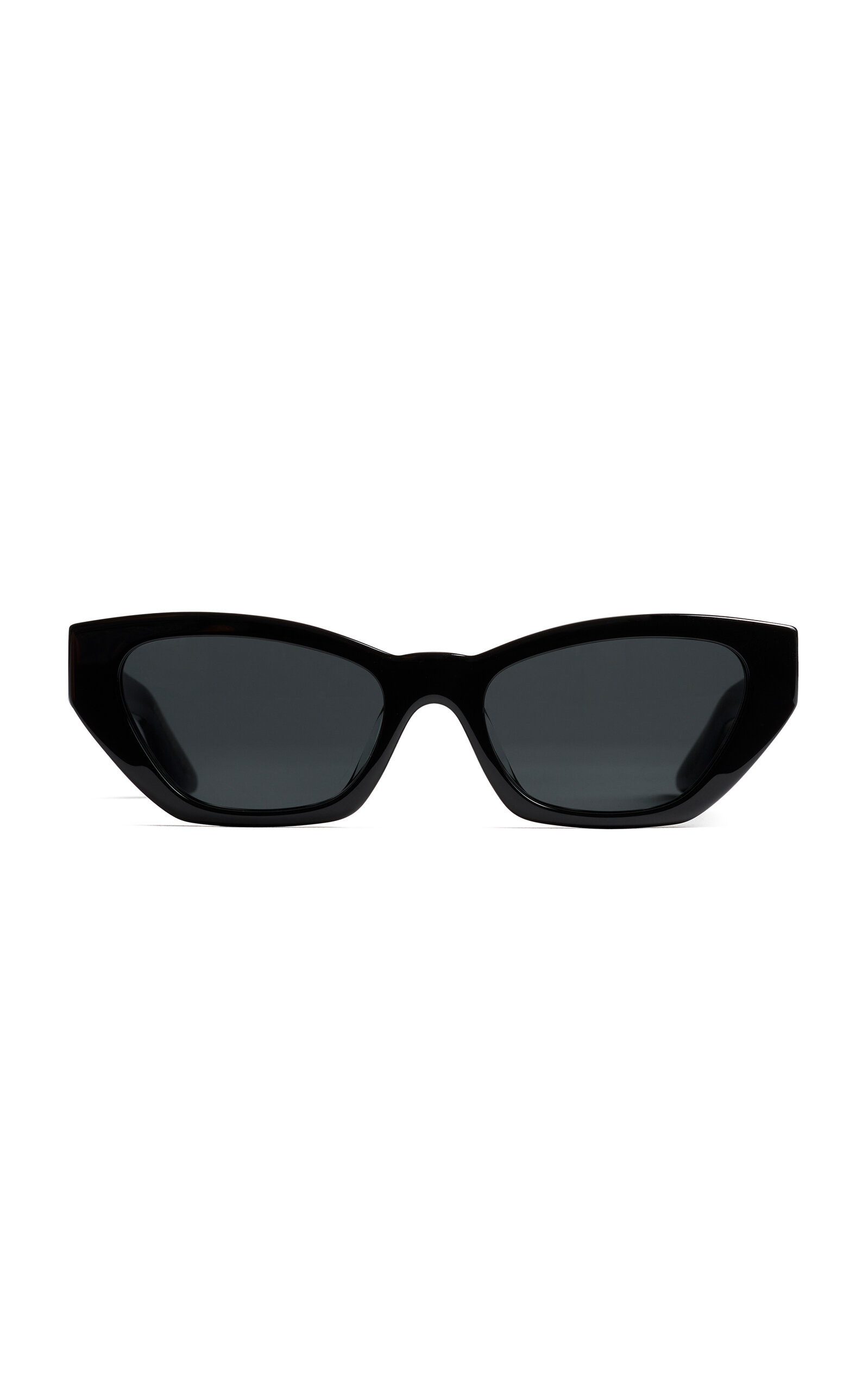 Khaite X Oliver Peoples 1966c Cat-eye Acetate Sunglasses In Black