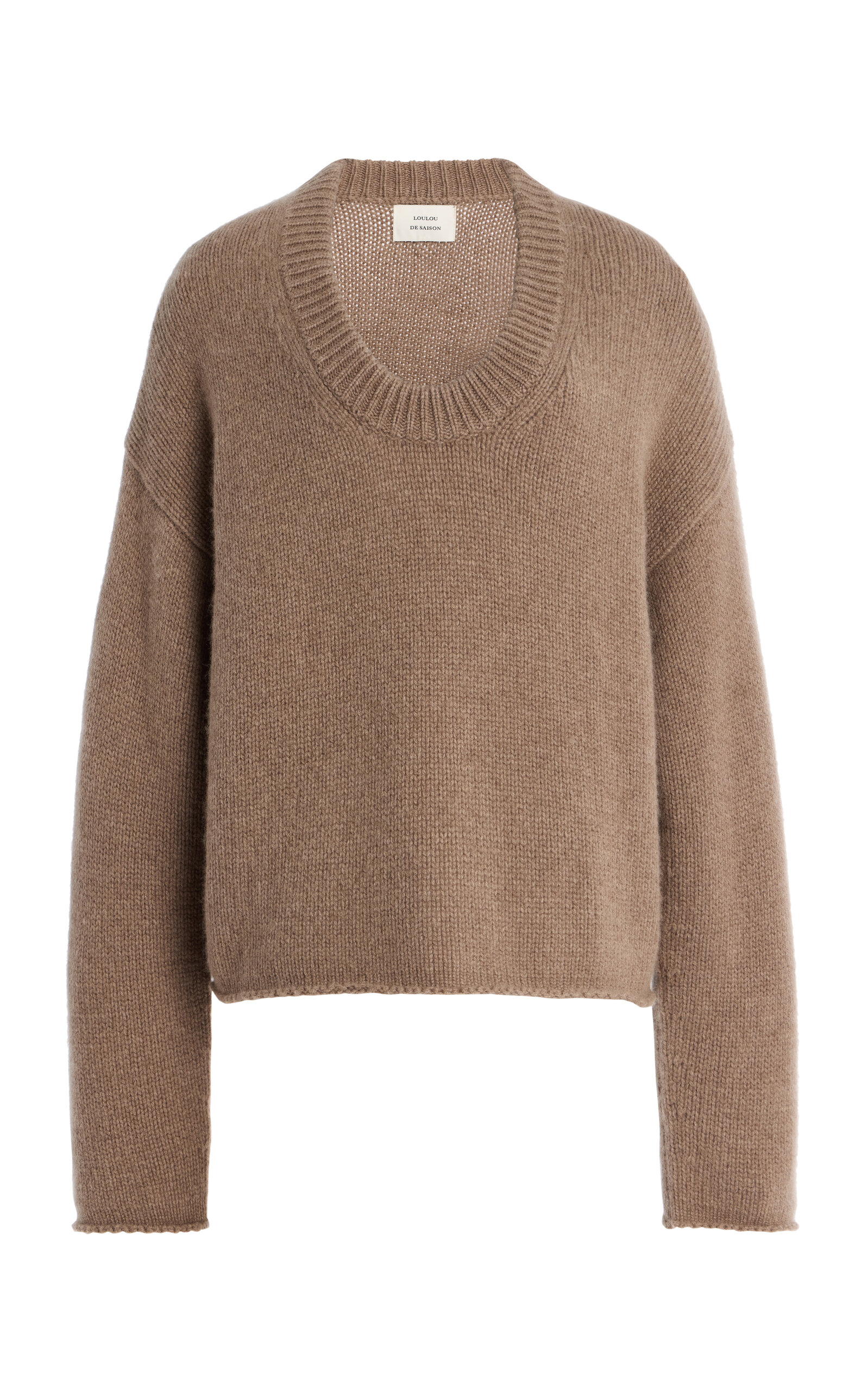 Loulou de Saison Derry Cashmere Sweater - Taupe