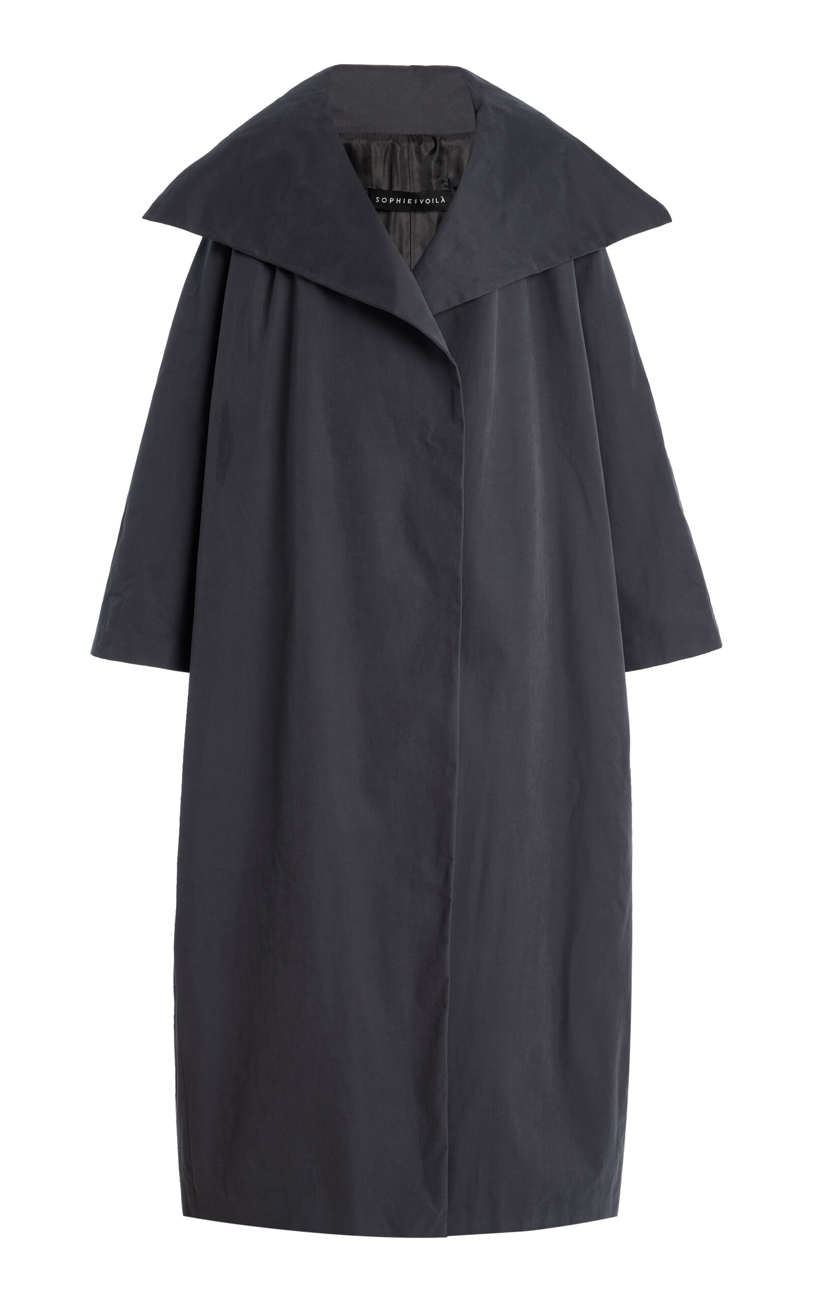 Technical Oversized Cotton Coat