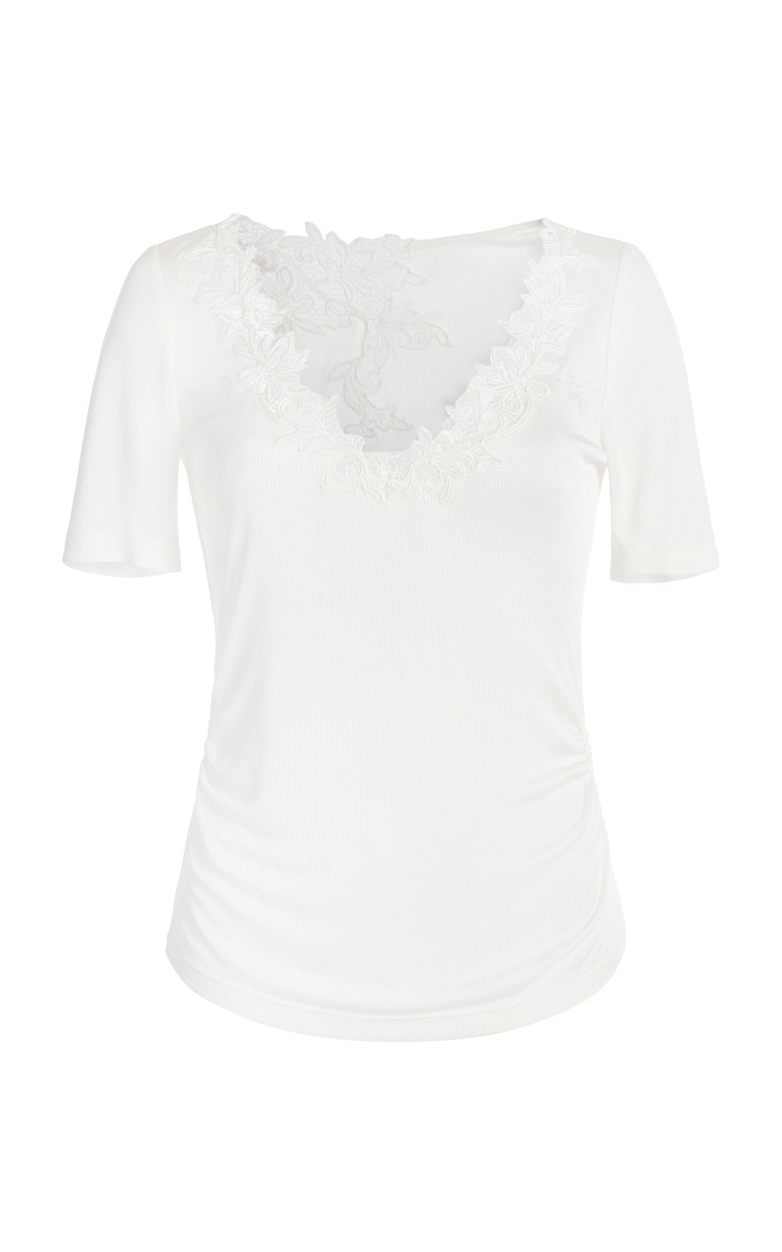 Christopher Esber Embroidered Knit T-Shirt
