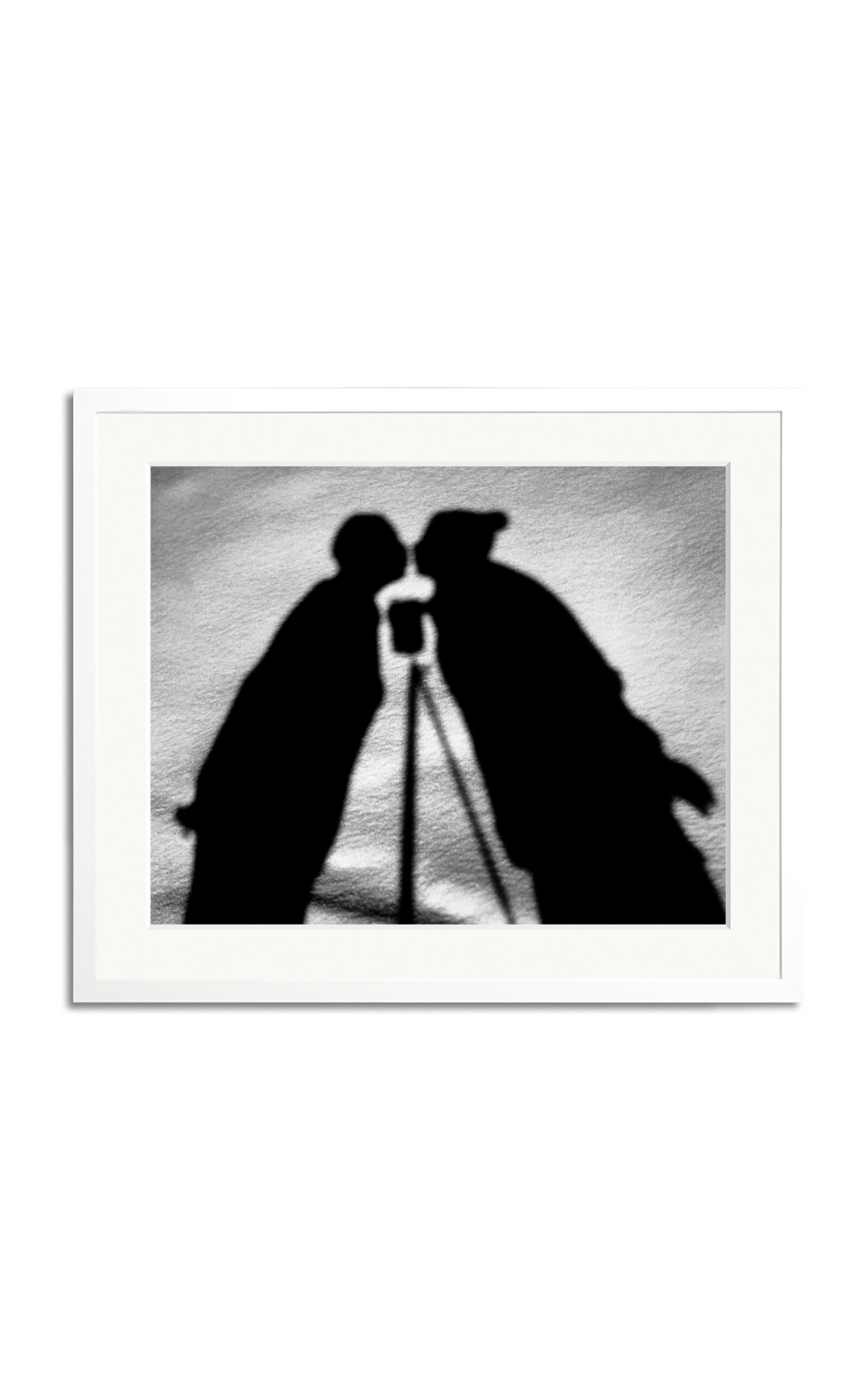 Sonic Editions Shadows of Kissing Figures Print; 16x20 - Black