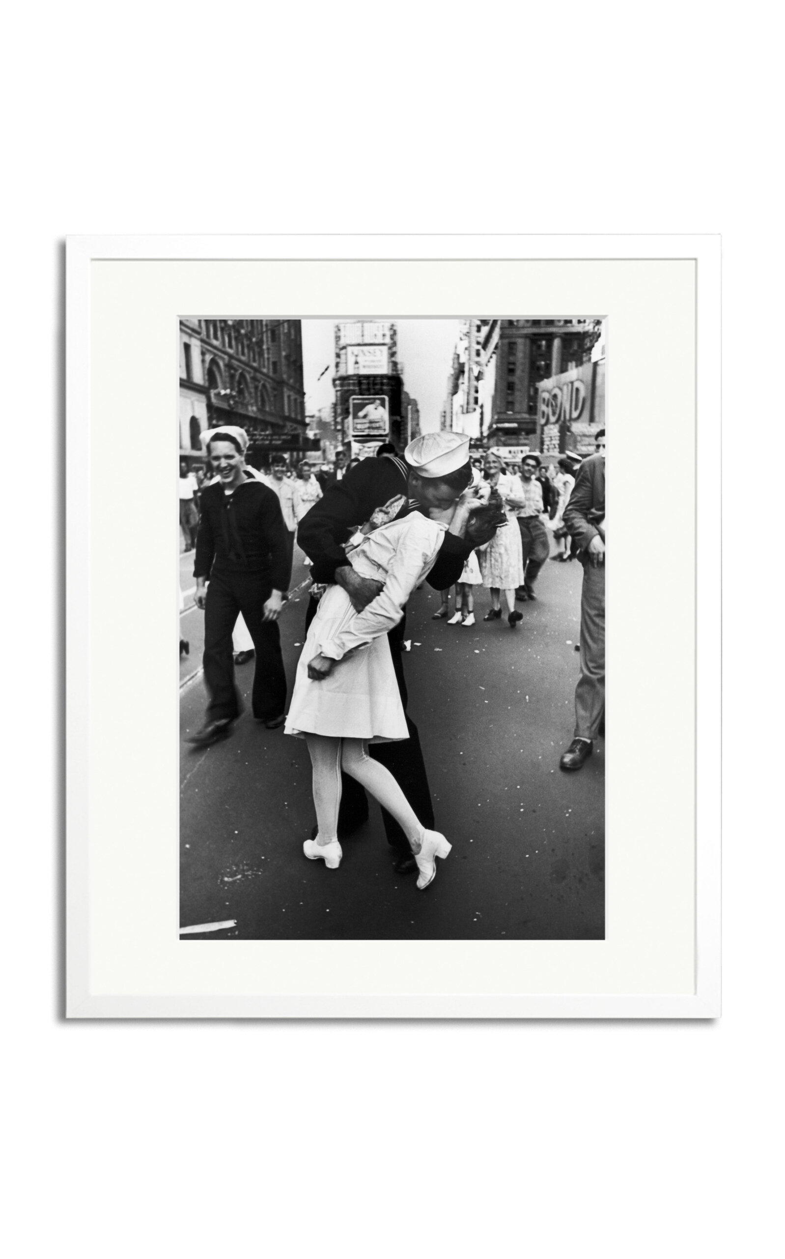Sonic Editions A Passionate Kiss Print; 20x24 In White
