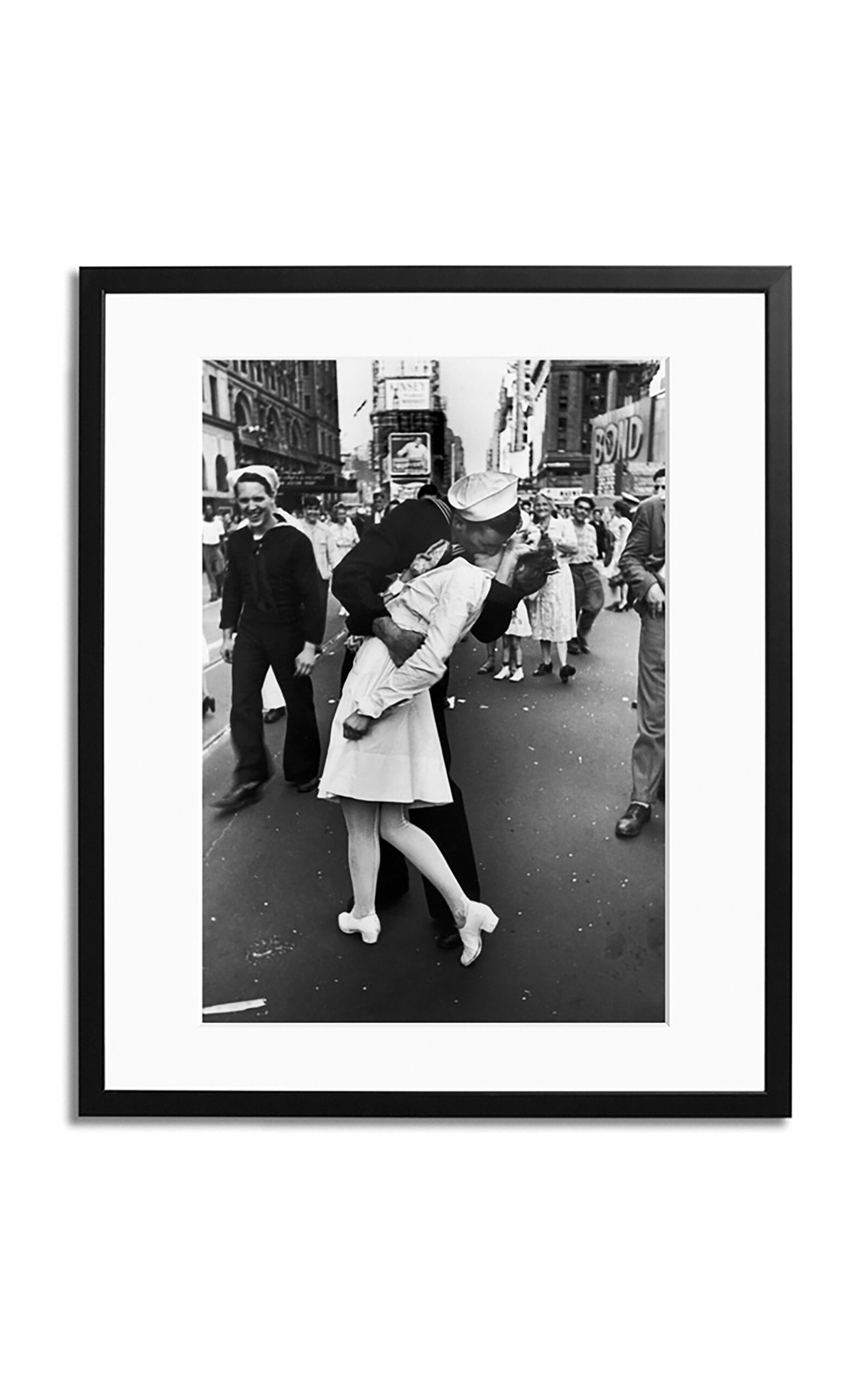 Sonic Editions A Passionate Kiss Print; 20x24 In Black