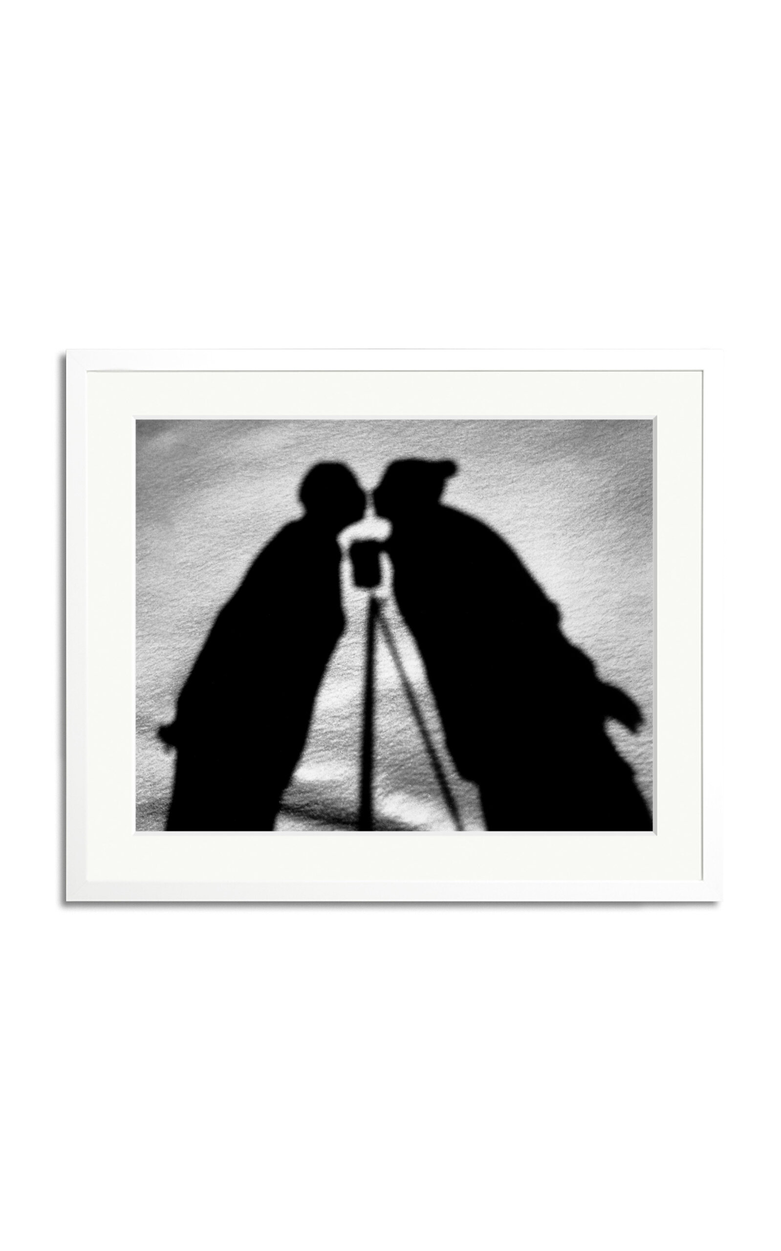 Sonic Editions Shadows of Kissing Figures Print; 20x24 - White
