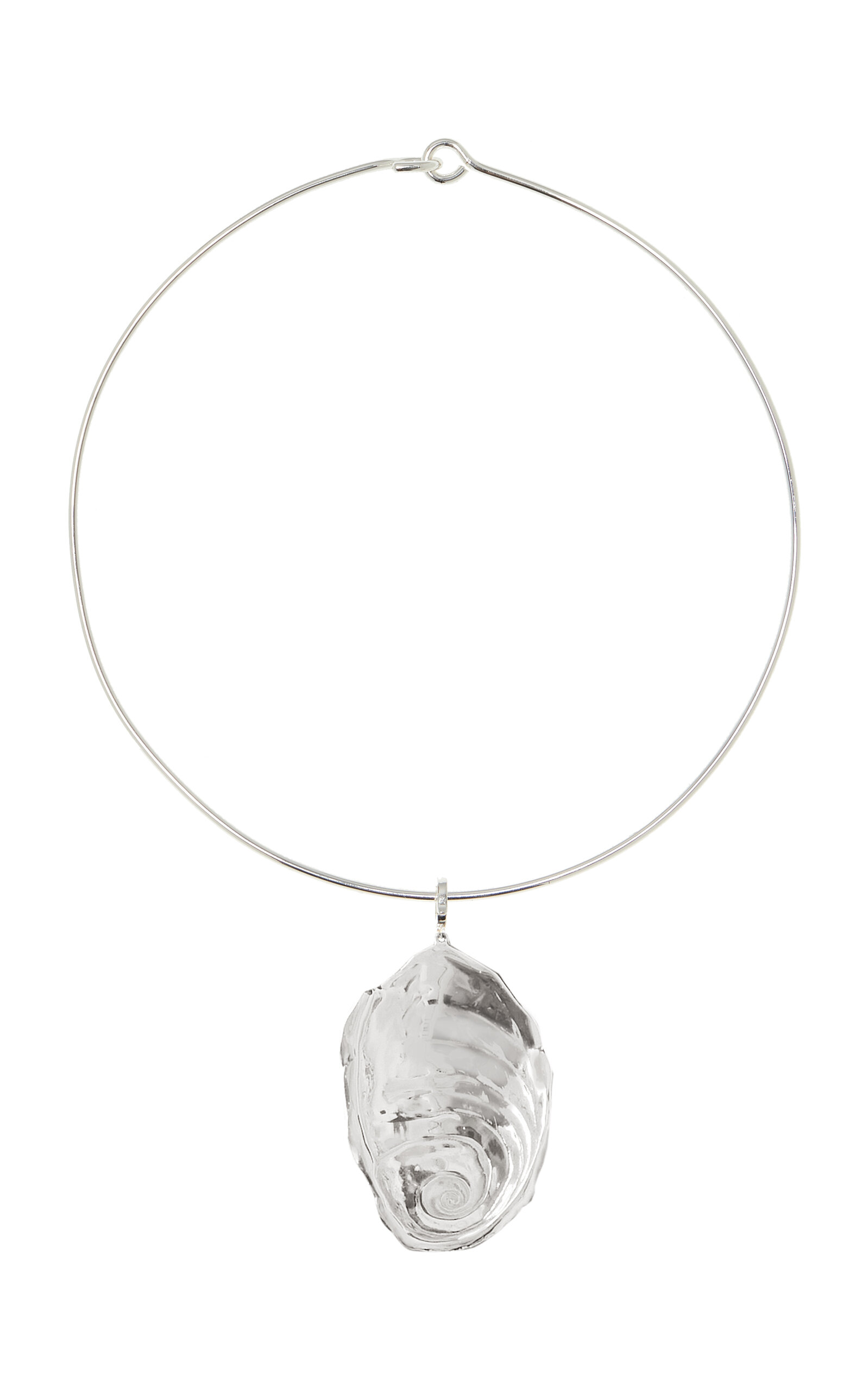 Eliou Fossil Silver-plated Necklace In Silver