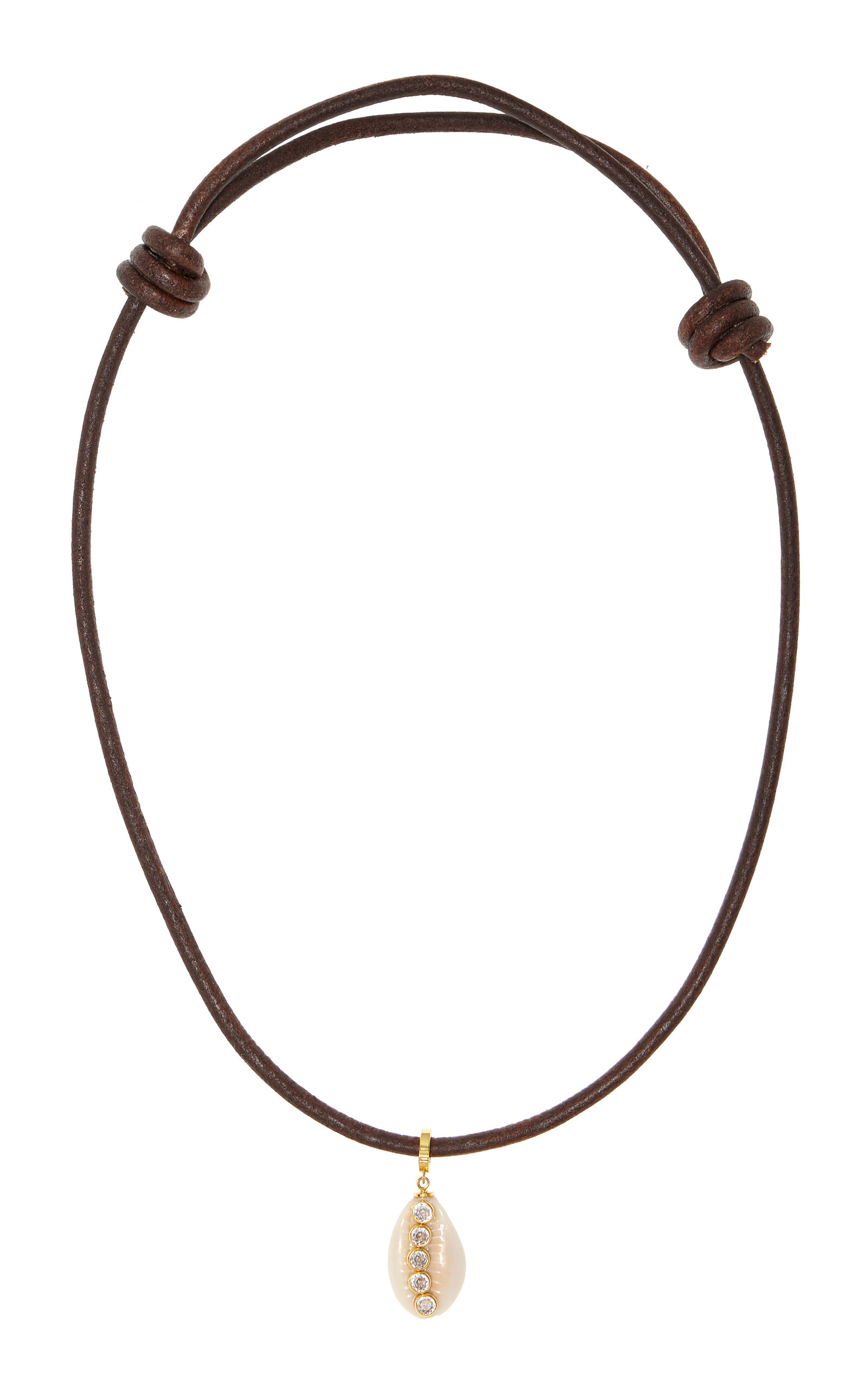 éliou Cove Shell Necklace - Brown - OS - Moda Operandi