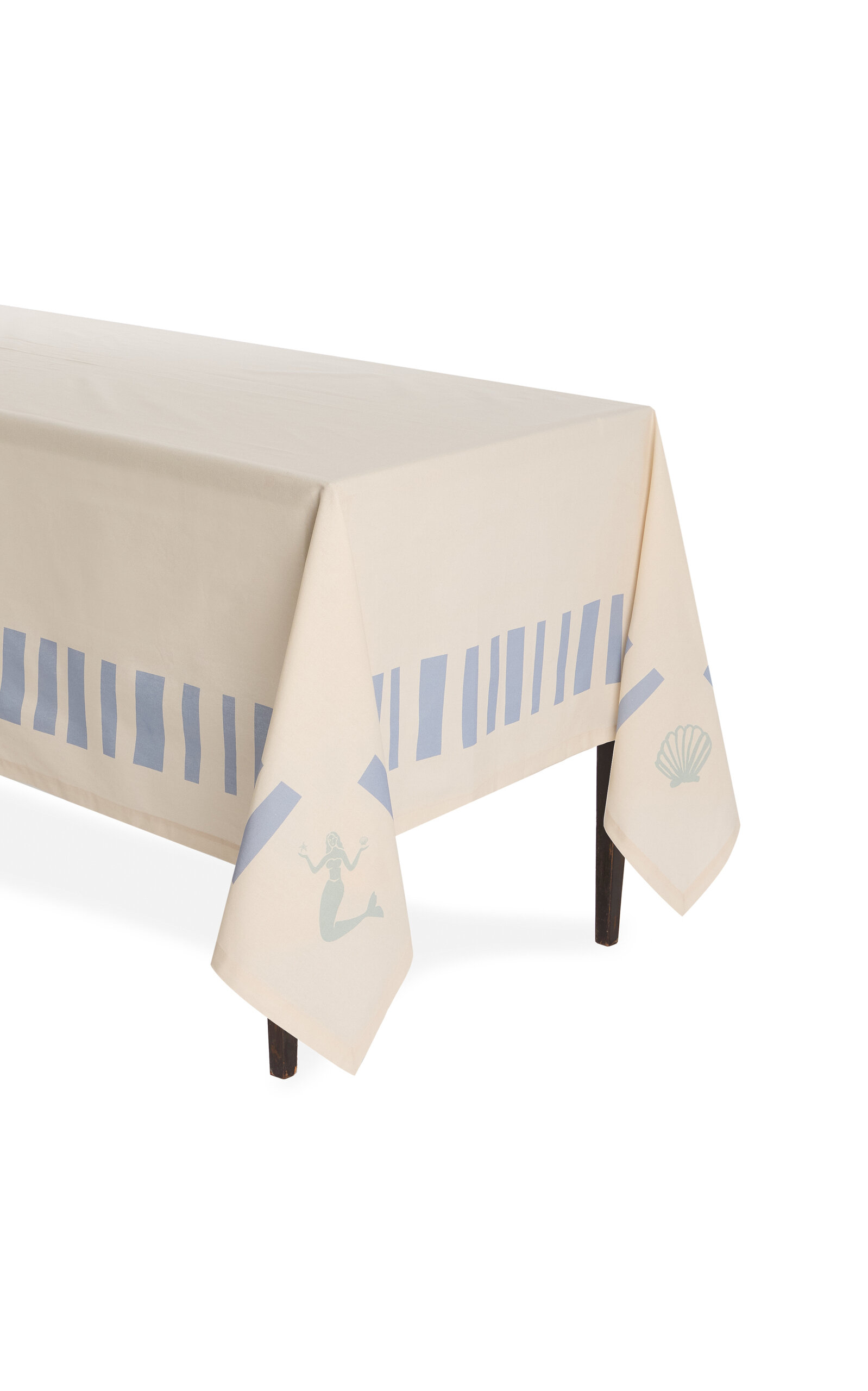 Moda Domus Riviera Rectangular Cotton Tablecloth In Multi