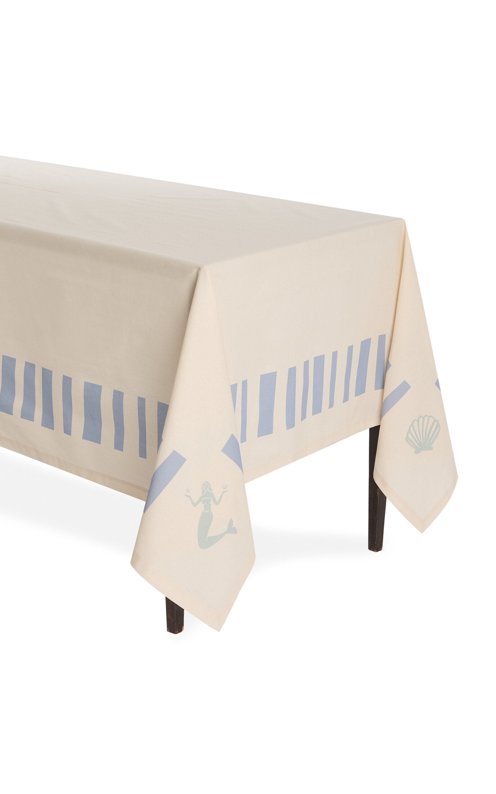 Moda Domus Riviera Rectangular Cotton Tablecloth In Multi