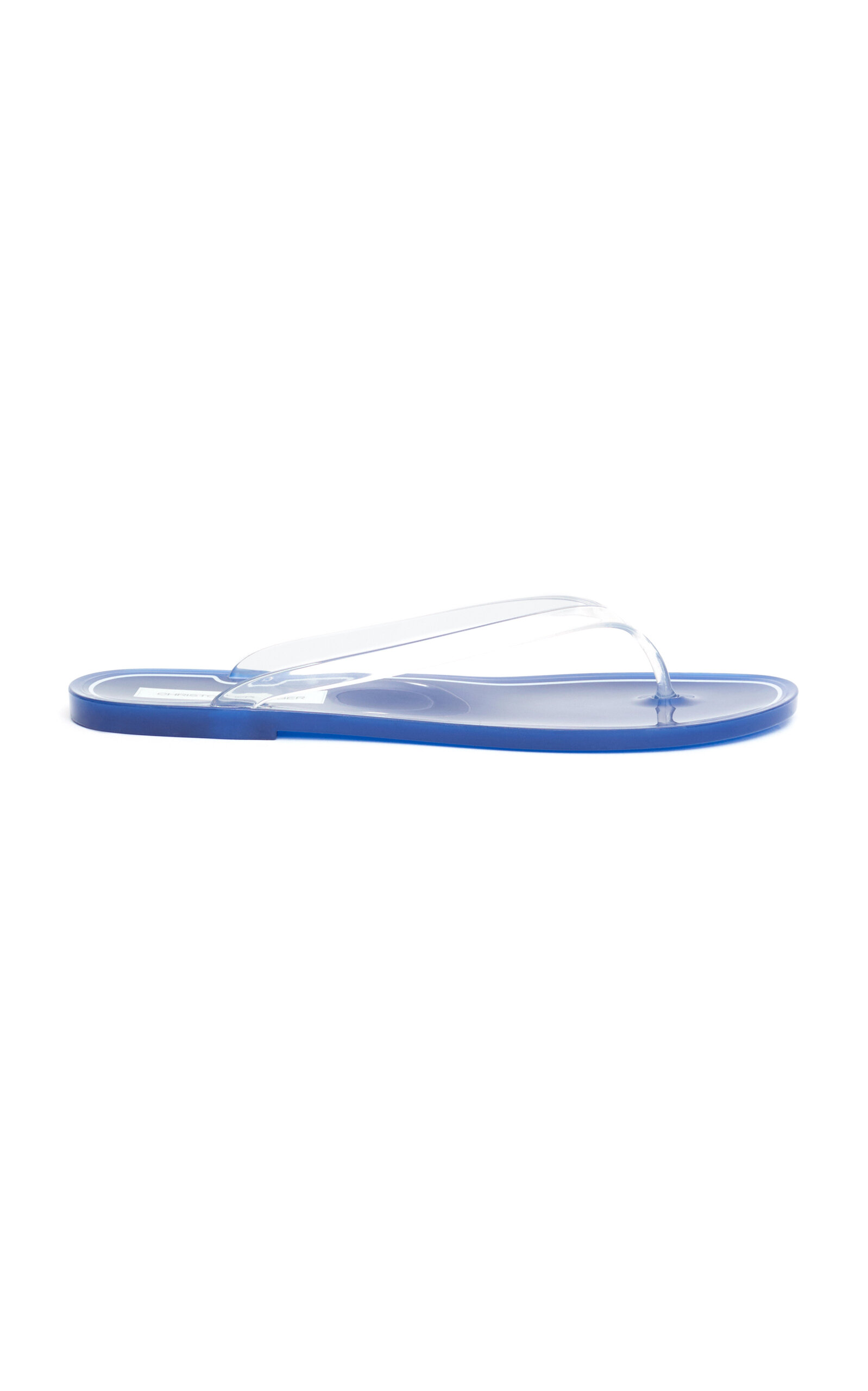 Christopher Esber Jo Jelly Flip Flop Sandals In Blue