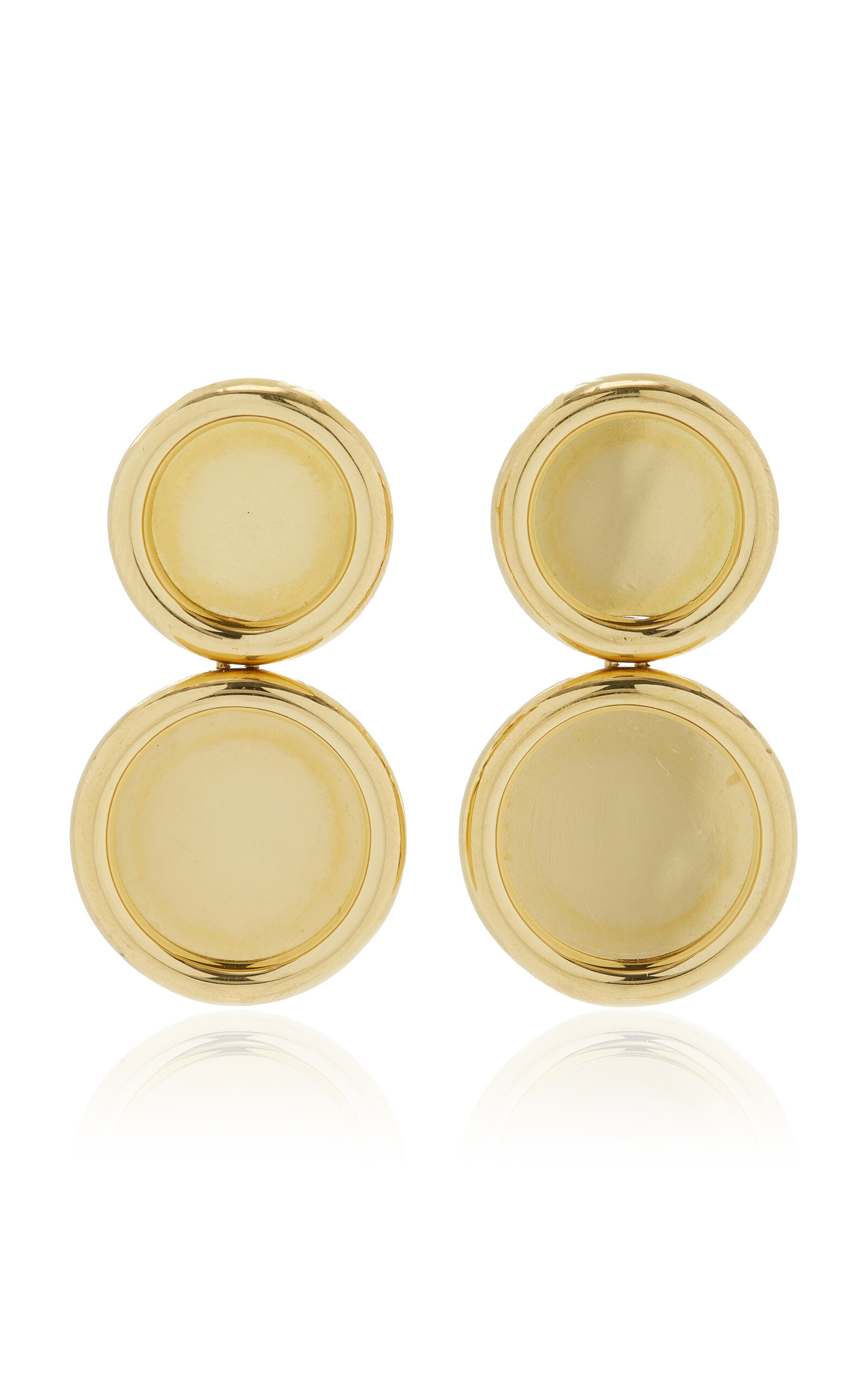 Jade Ruzzo Castanet 18K Yellow Gold Earrings - Gold - OS - Moda Operandi