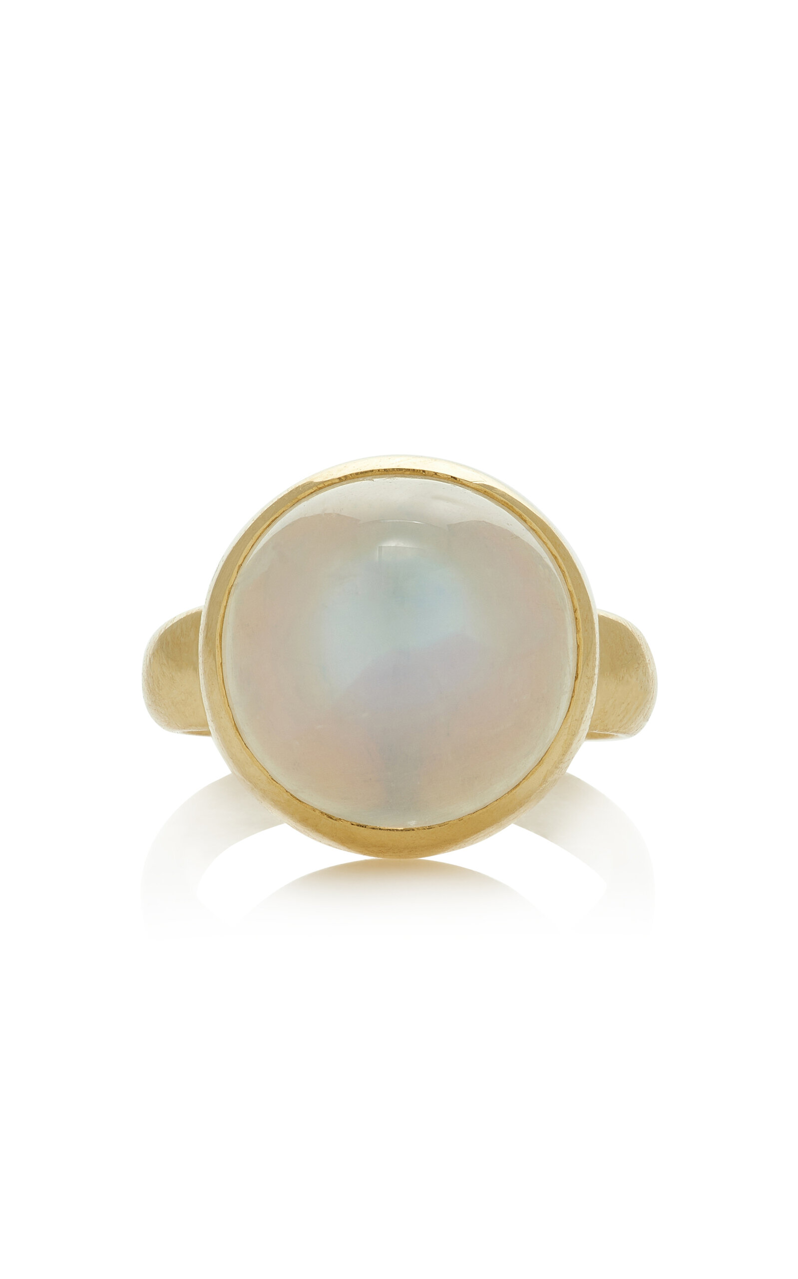 Vic 18K Yellow Gold Moonstone Ring