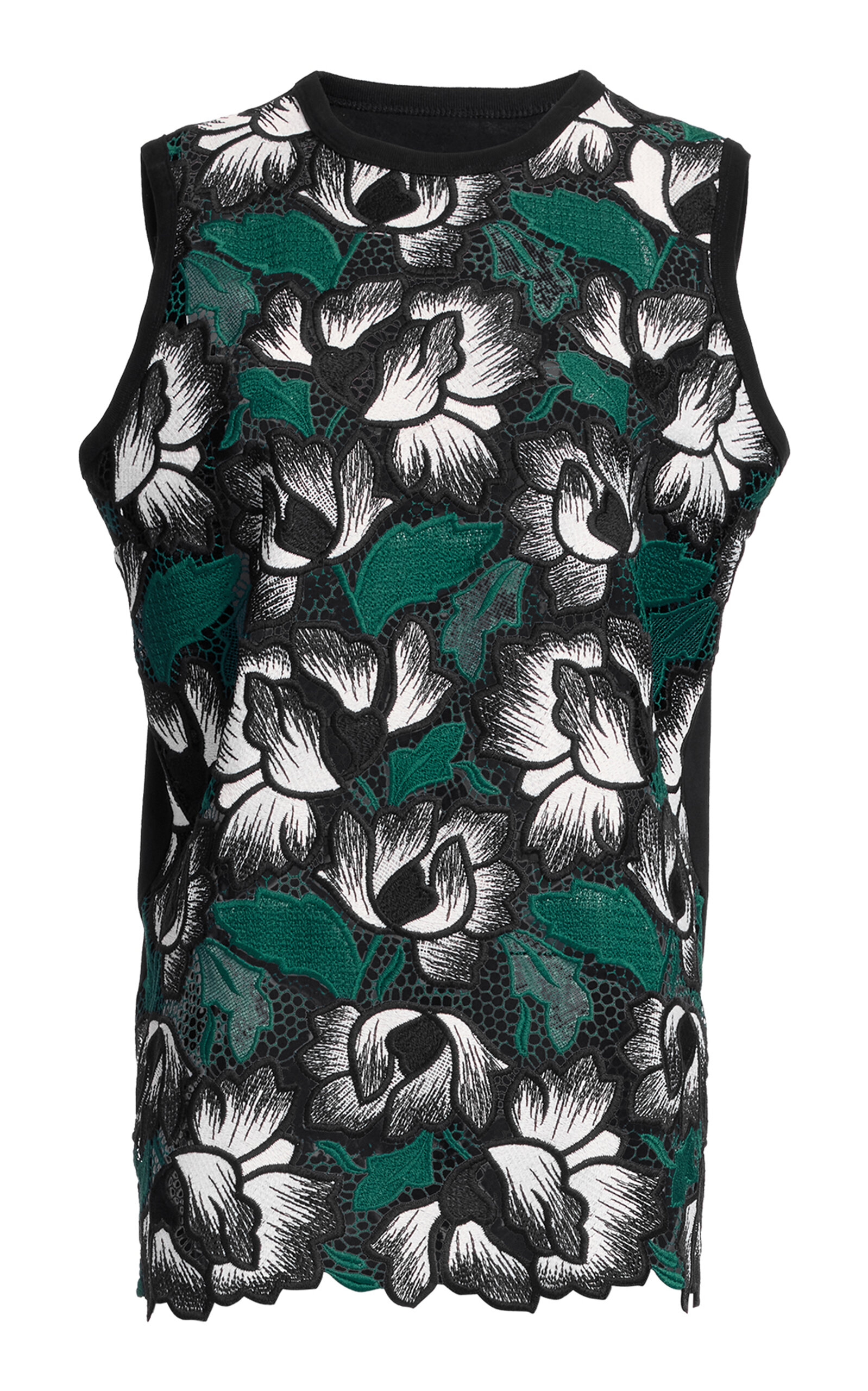 Elie Saab Macrame Top In Multi