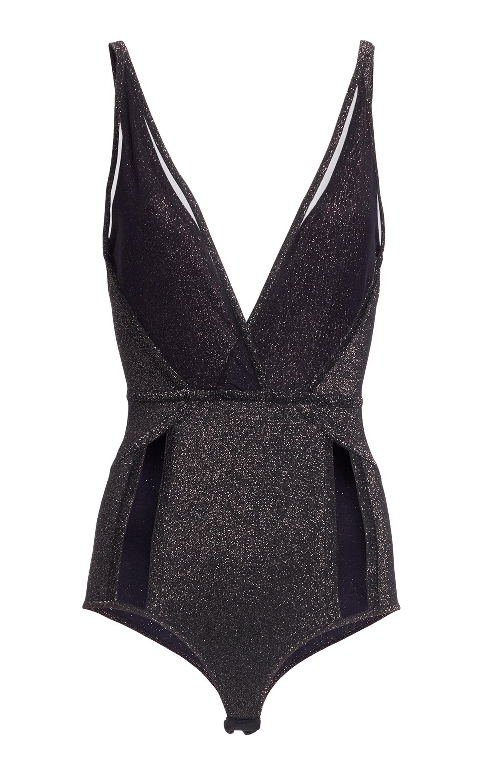 Elie Saab Plunged Knit Tank Top