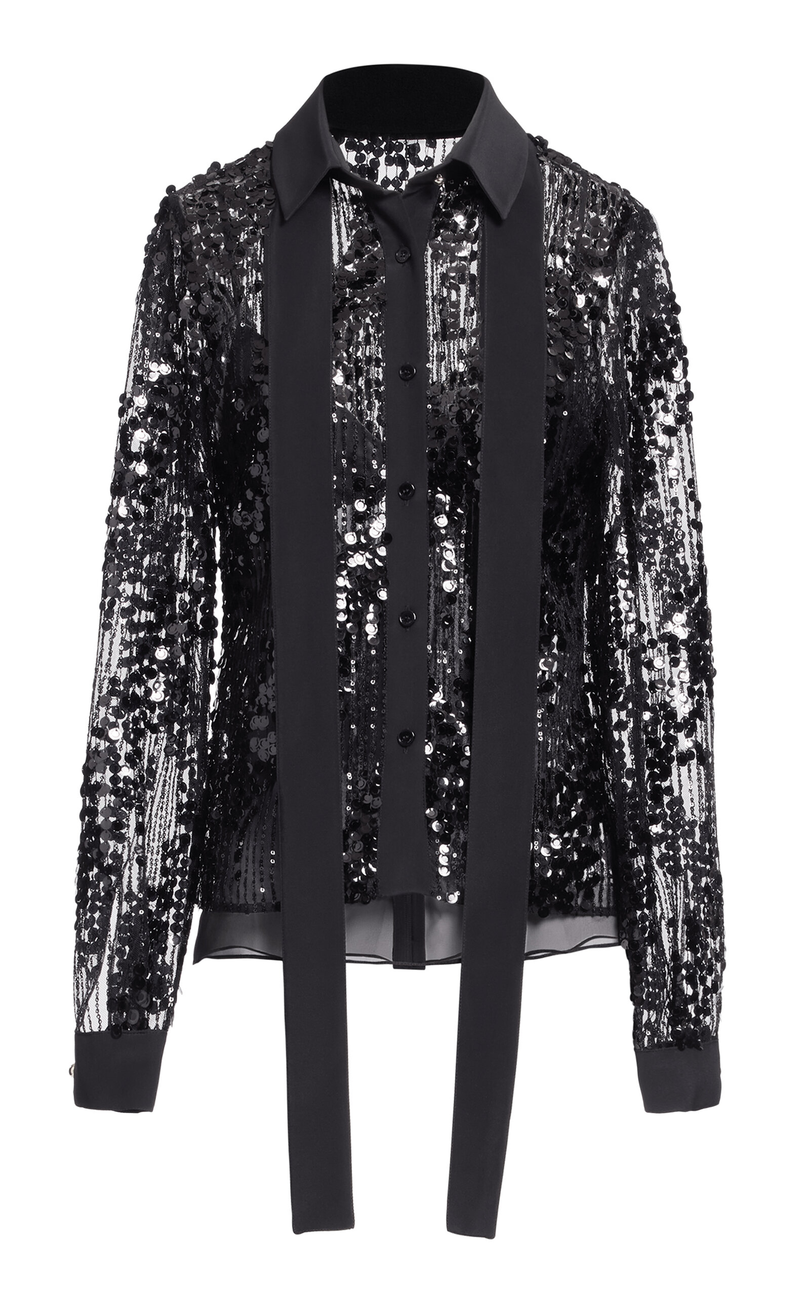 Elie Saab Sequined Shirt