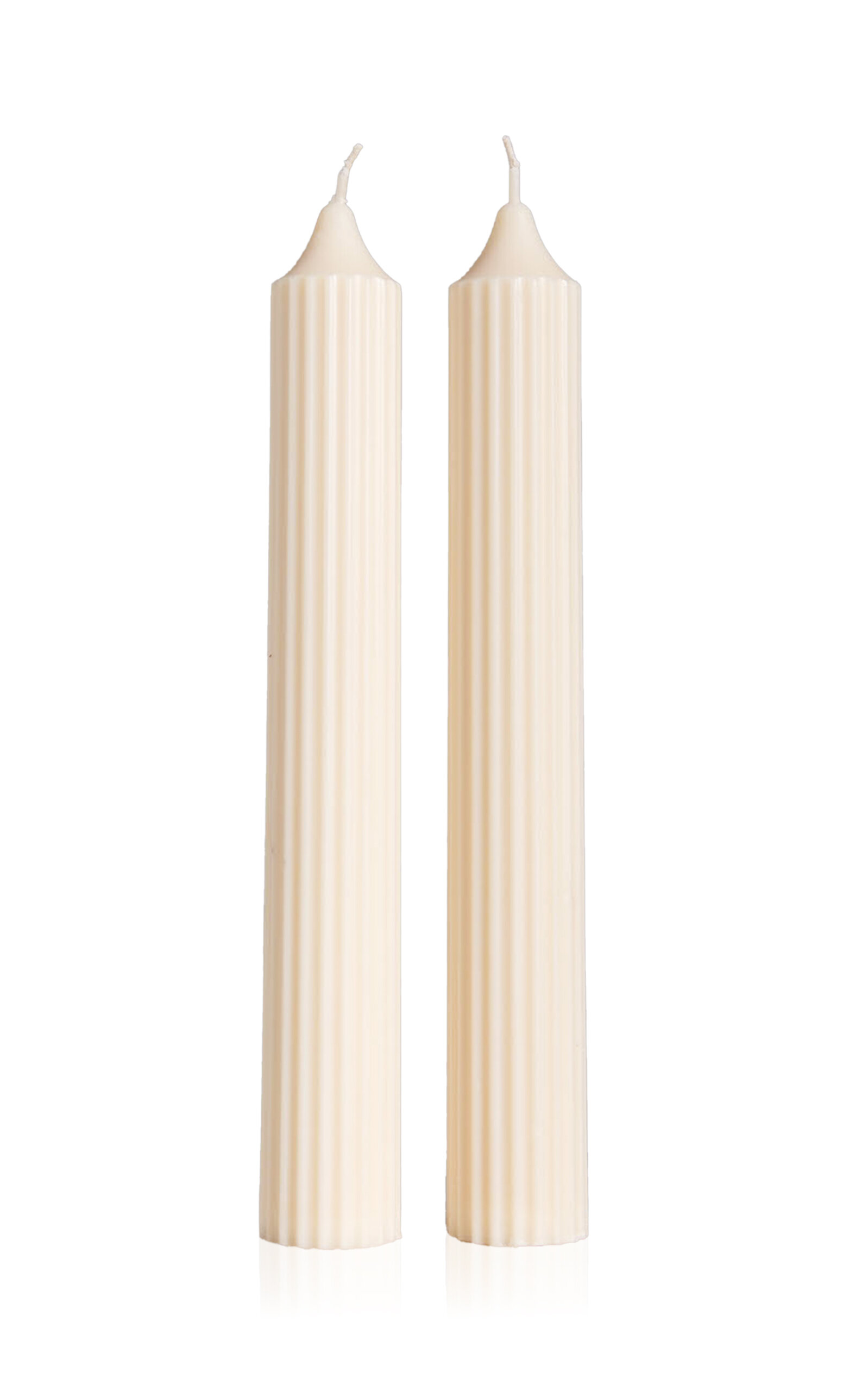 Eluwa Studio Yondo Taper Candle Set - Ivory