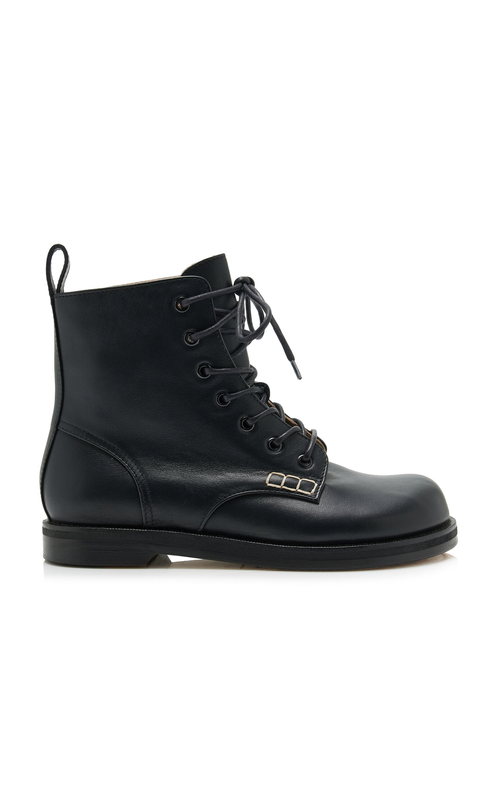 Jw Anderson Loafer Leather Ankle Boots