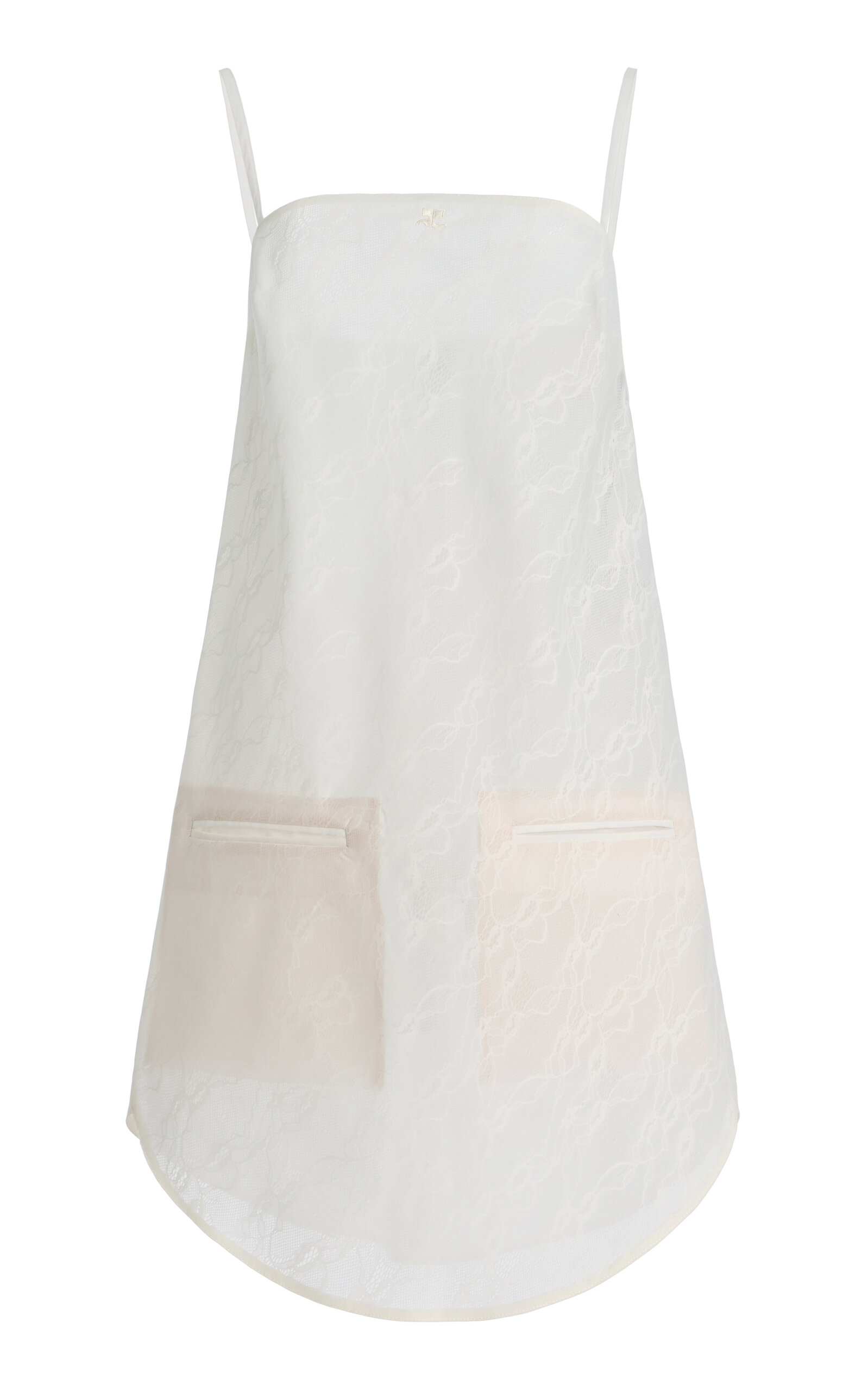 Courrèges Circle Lace Dress - Men's Clothing