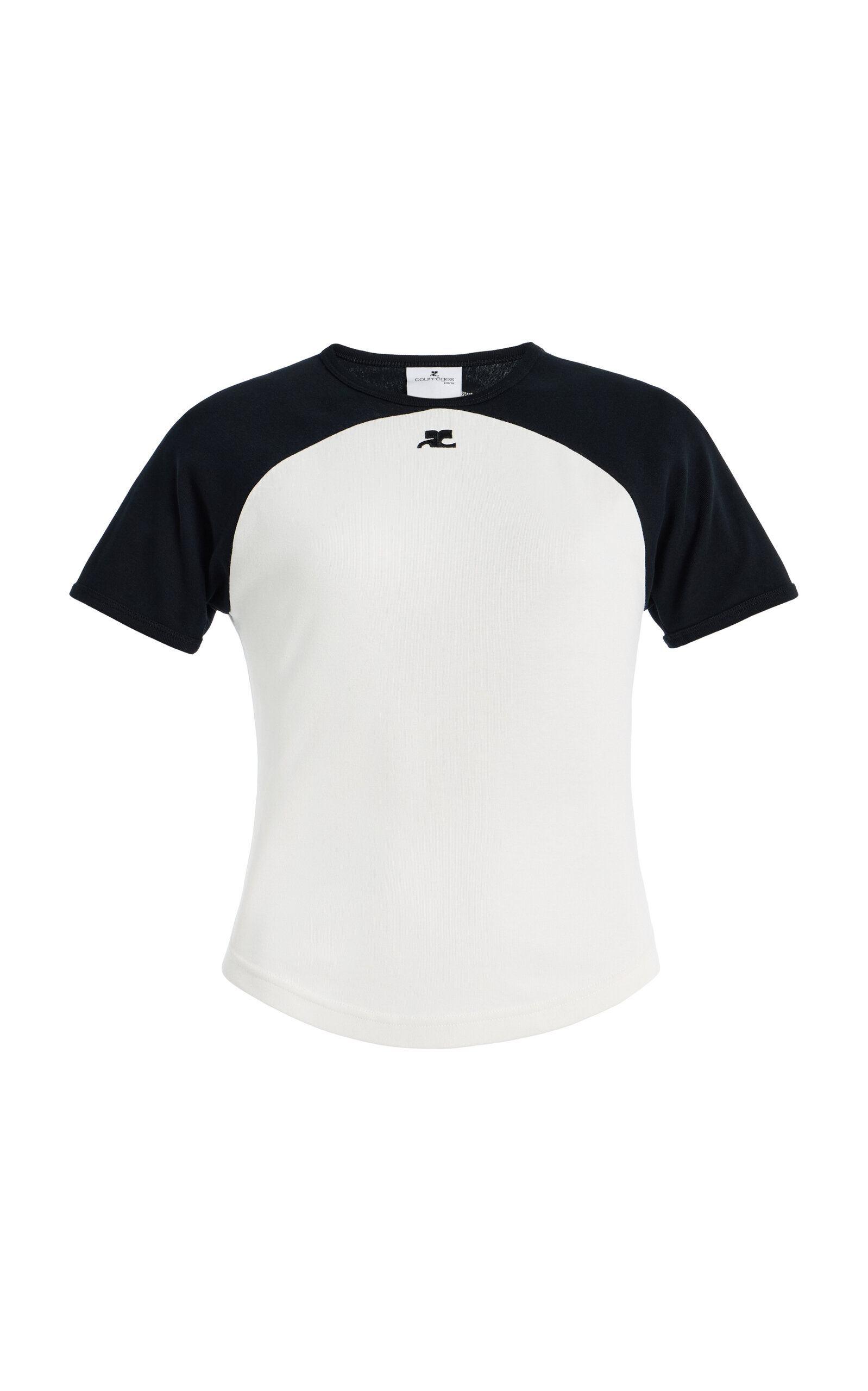 Courrèges Circle Contrast T-Shirt