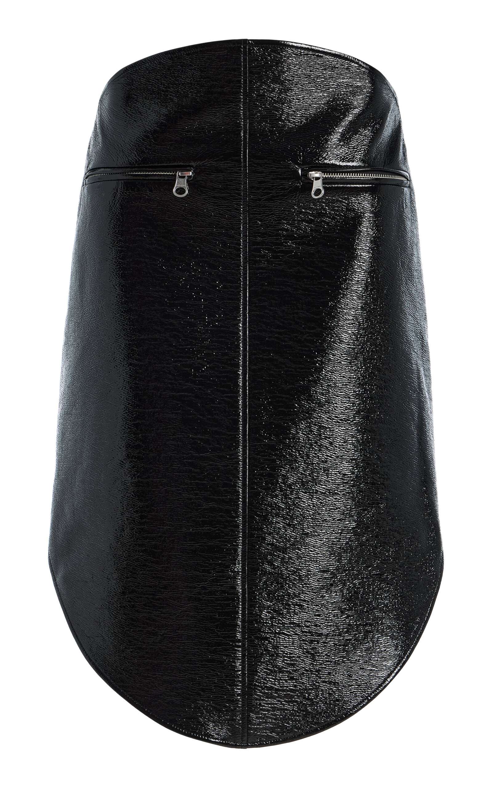 Courrèges Circle Vinyl Skirt