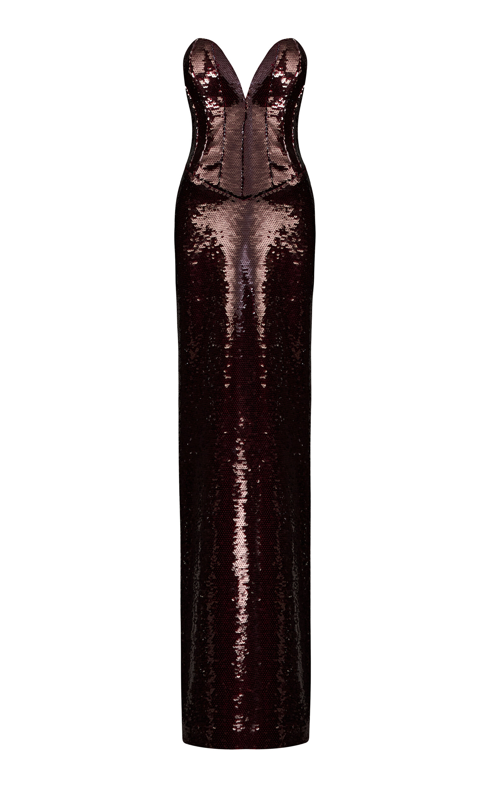 The New Arrivals Ilkyaz Ozel Azzurra Strapless Gown