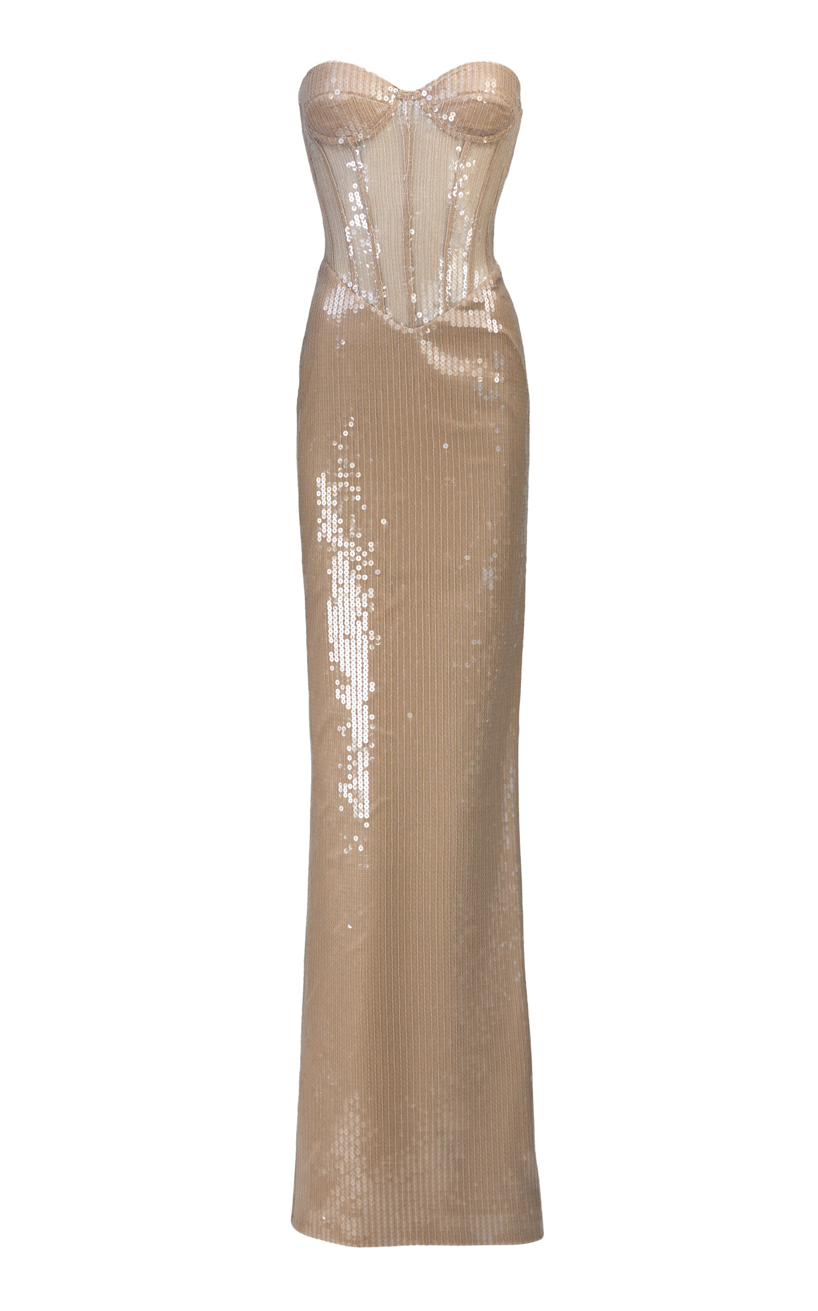 The New Arrivals Ilkyaz Ozel Tara Strapless Gown