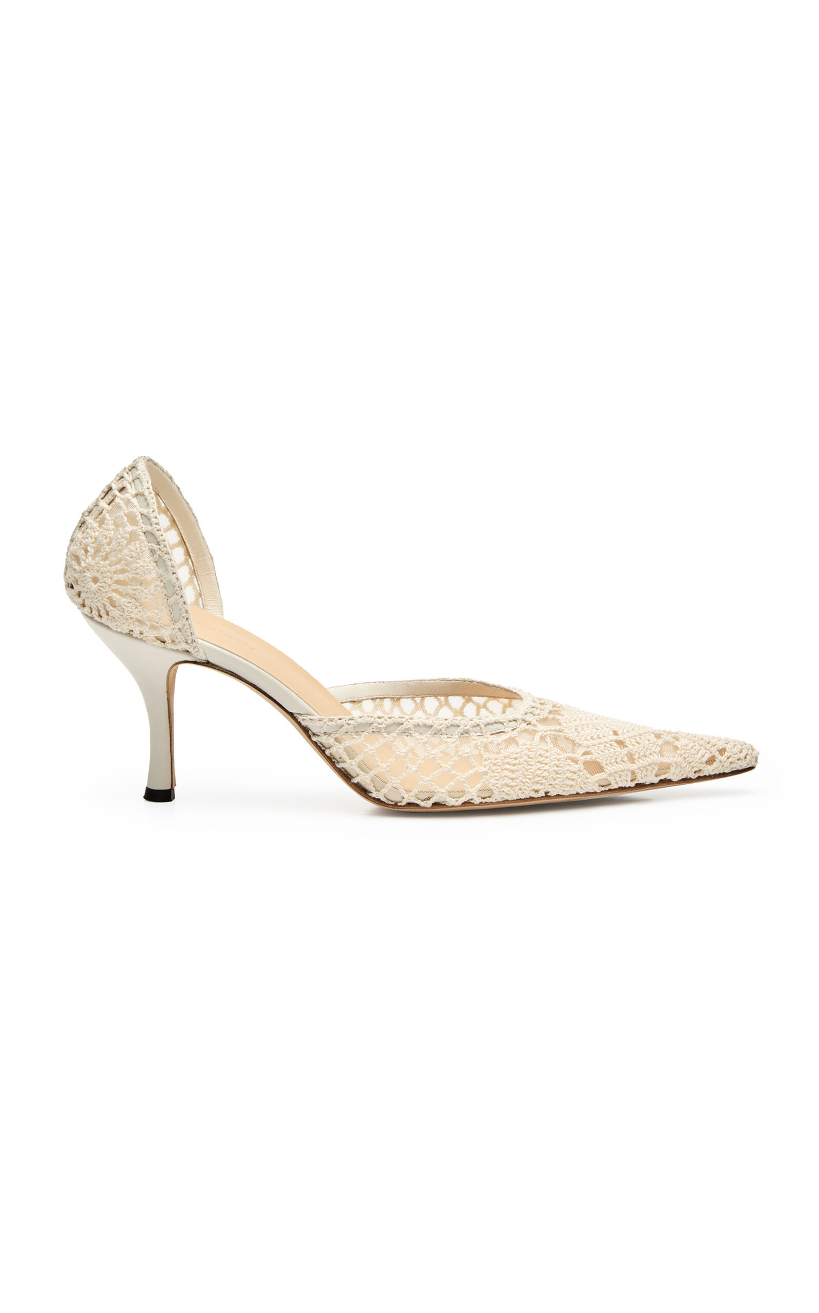 Magda Butrym Crochet Lace Pumps