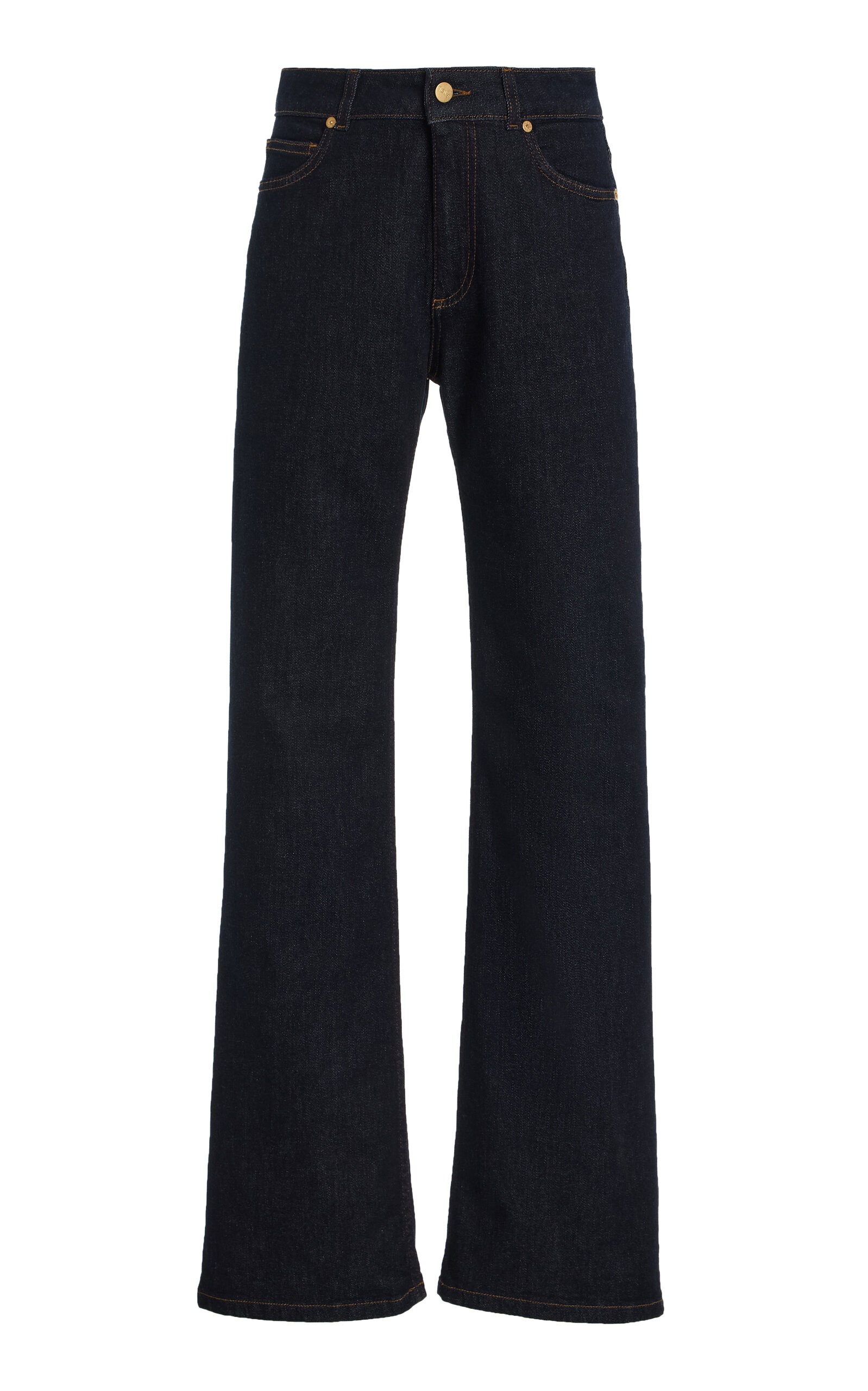 Tove Veva High-rise Flared Jeans In Black