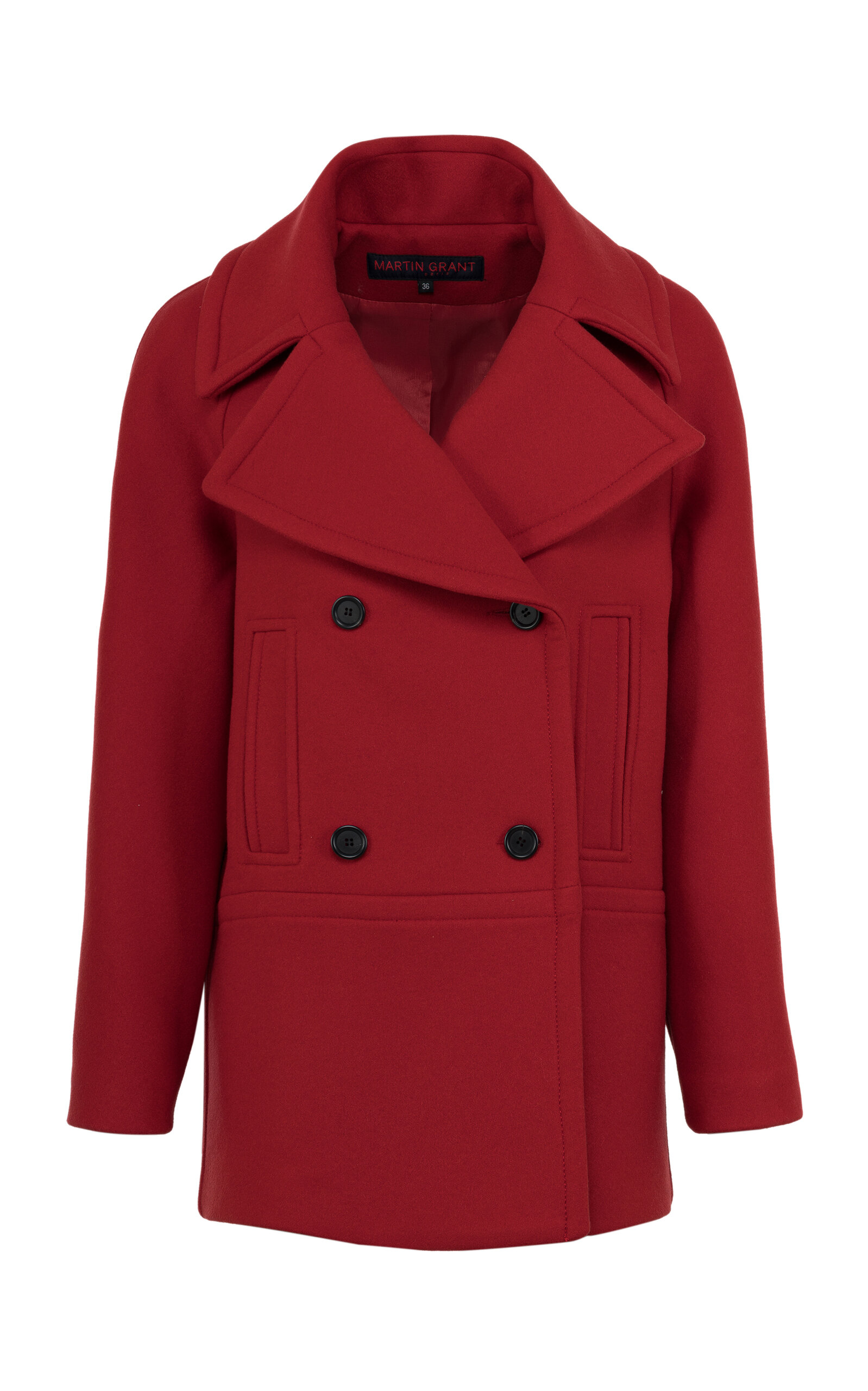 Martin Grant Cashmere Peacoat