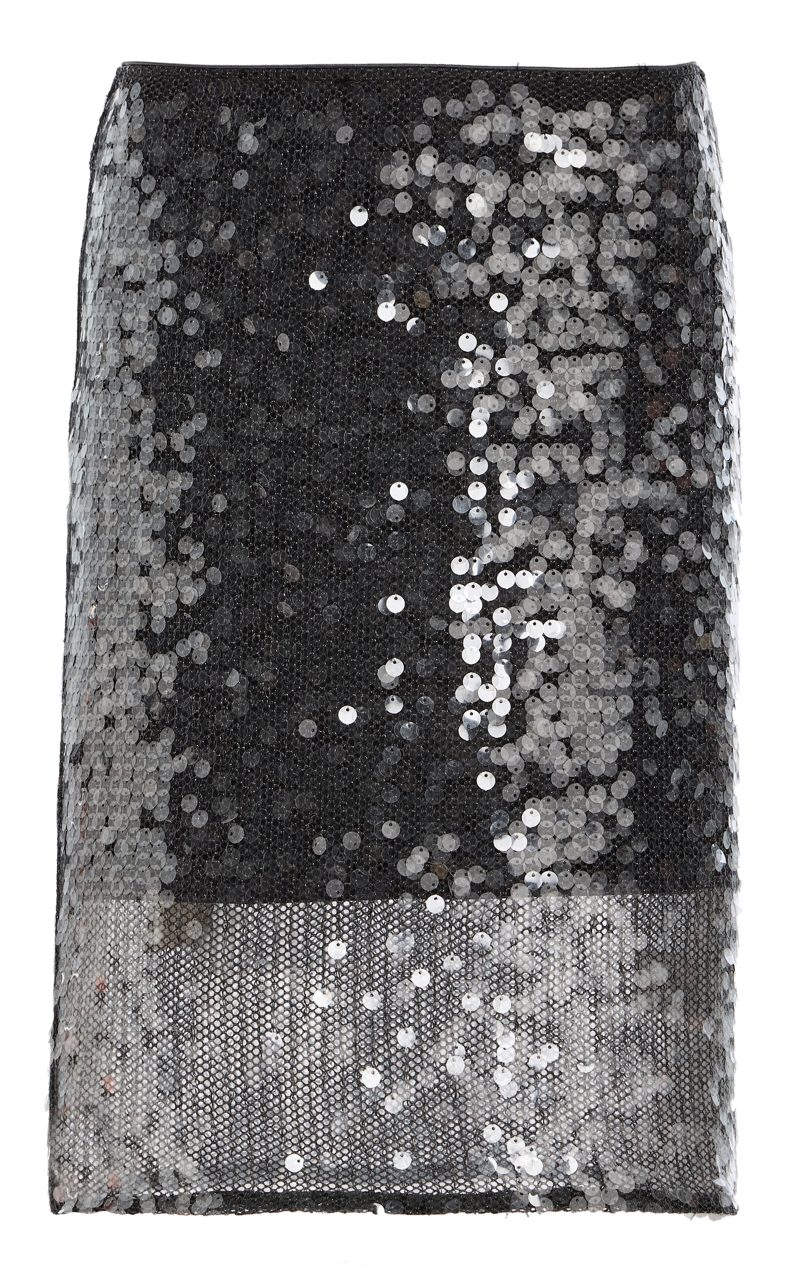 net sequin skirt