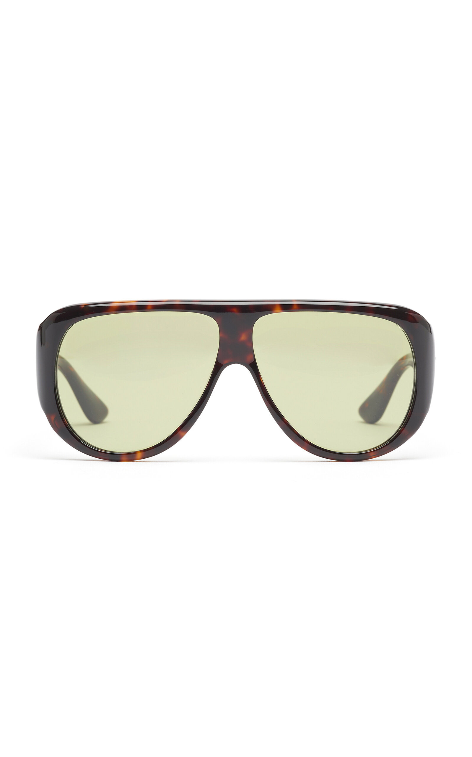 Gambia Aviator-Frame Acetate Sunglasses