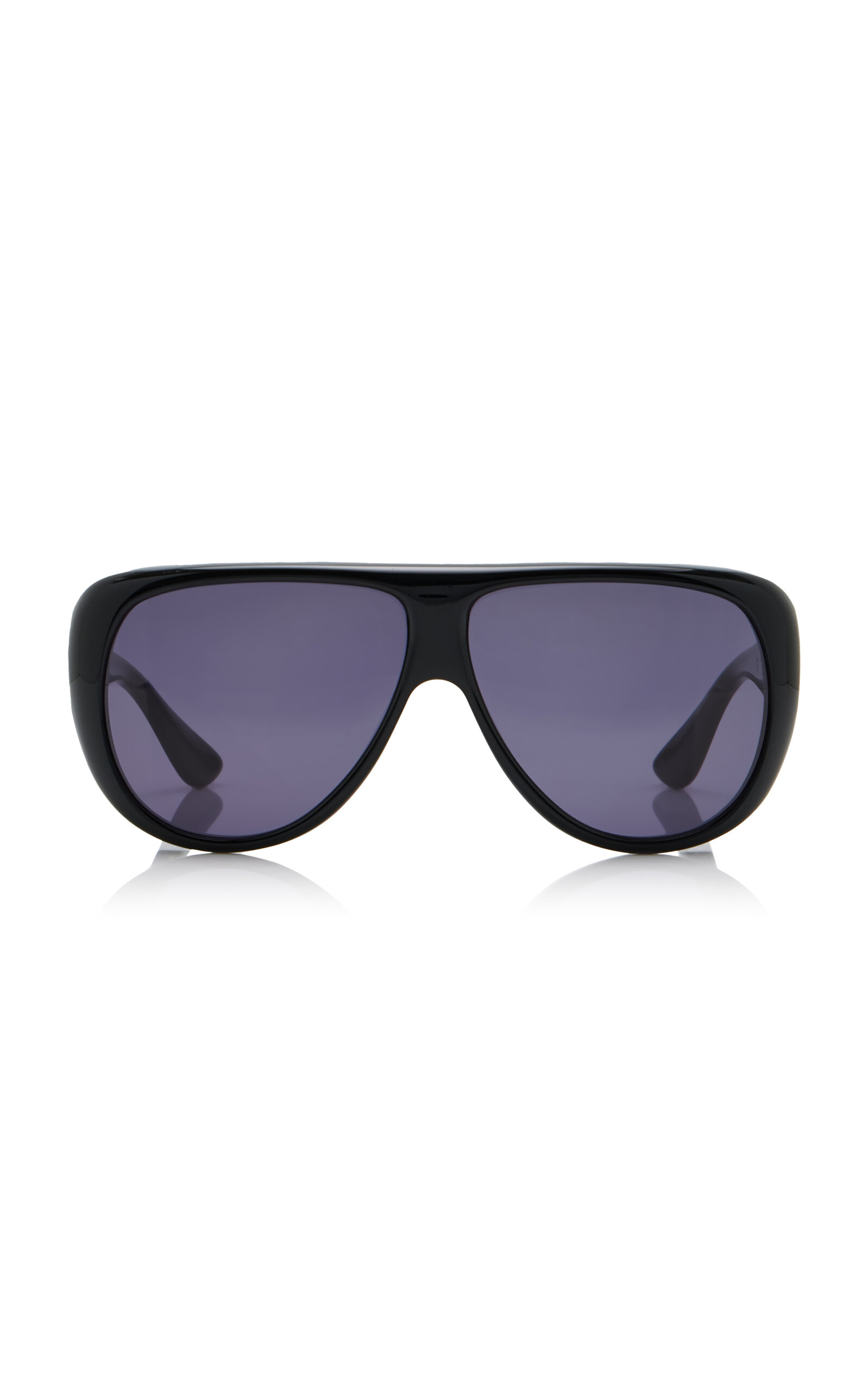 Gambia Aviator-Frame Acetate Sunglasses