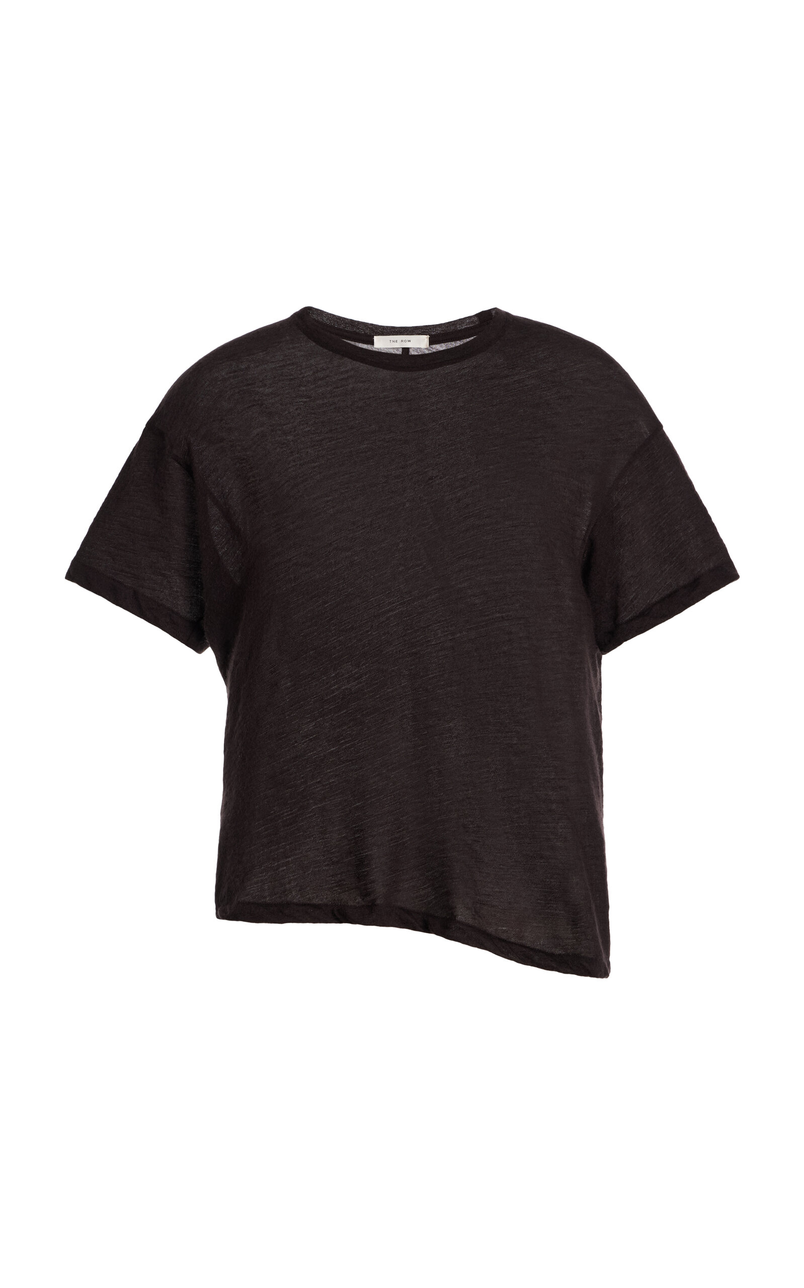 The Row Lila Cashmere T-shirt In Brown
