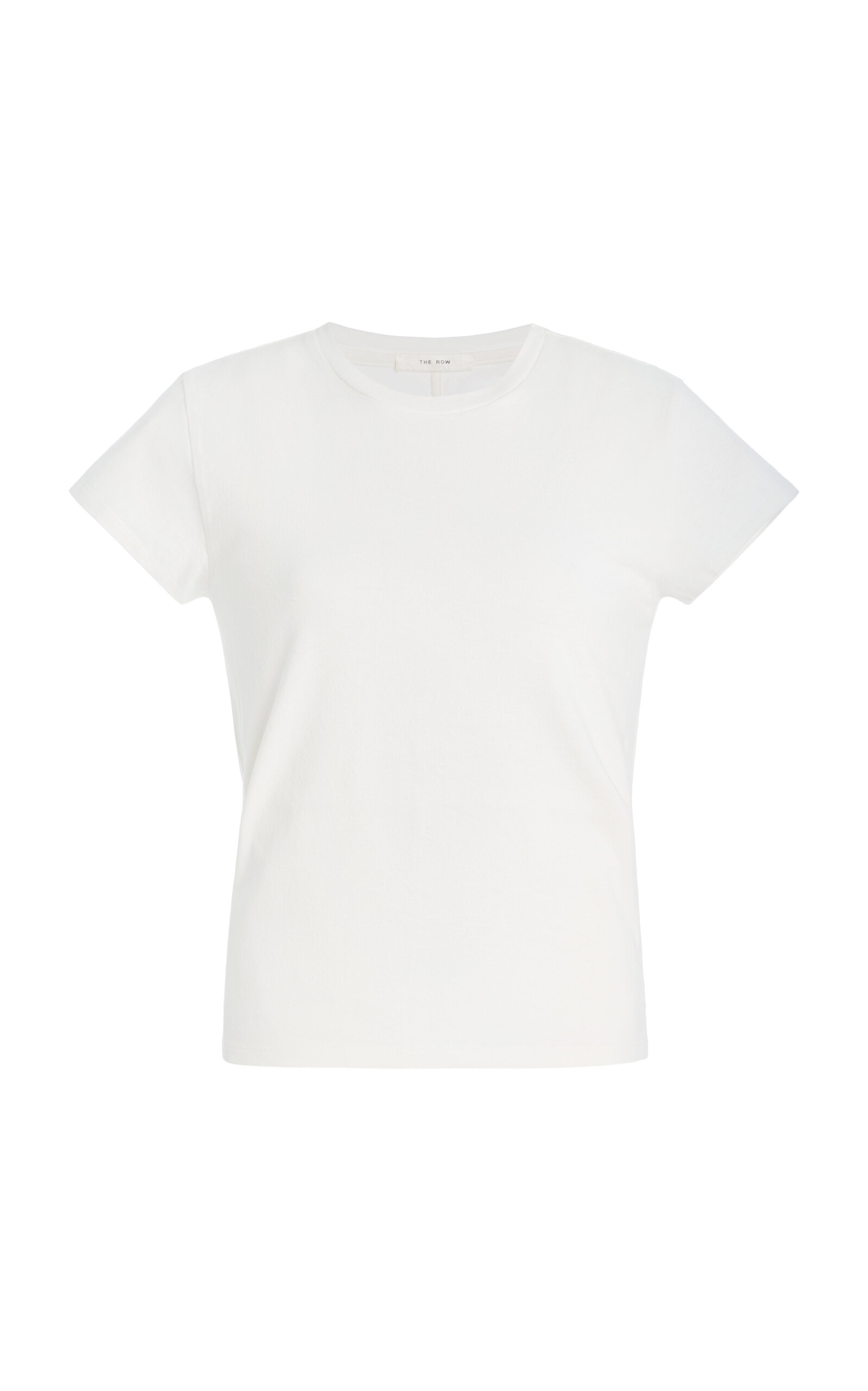 The Row Tori Cotton-jersey T-shirt In White