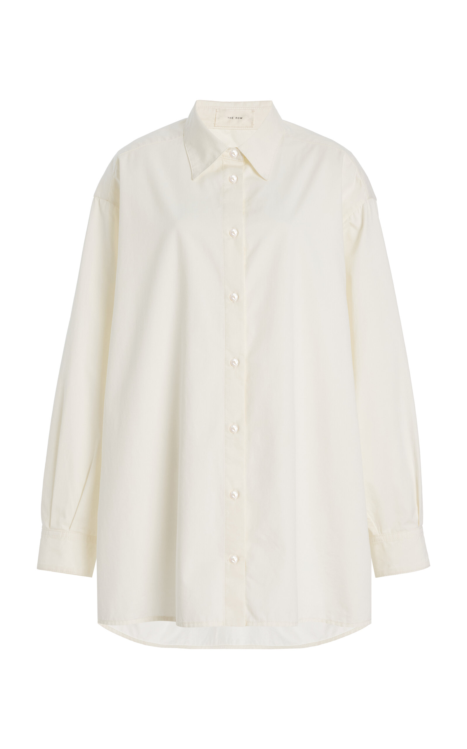 The Row Luka Cotton-Blend Shirt